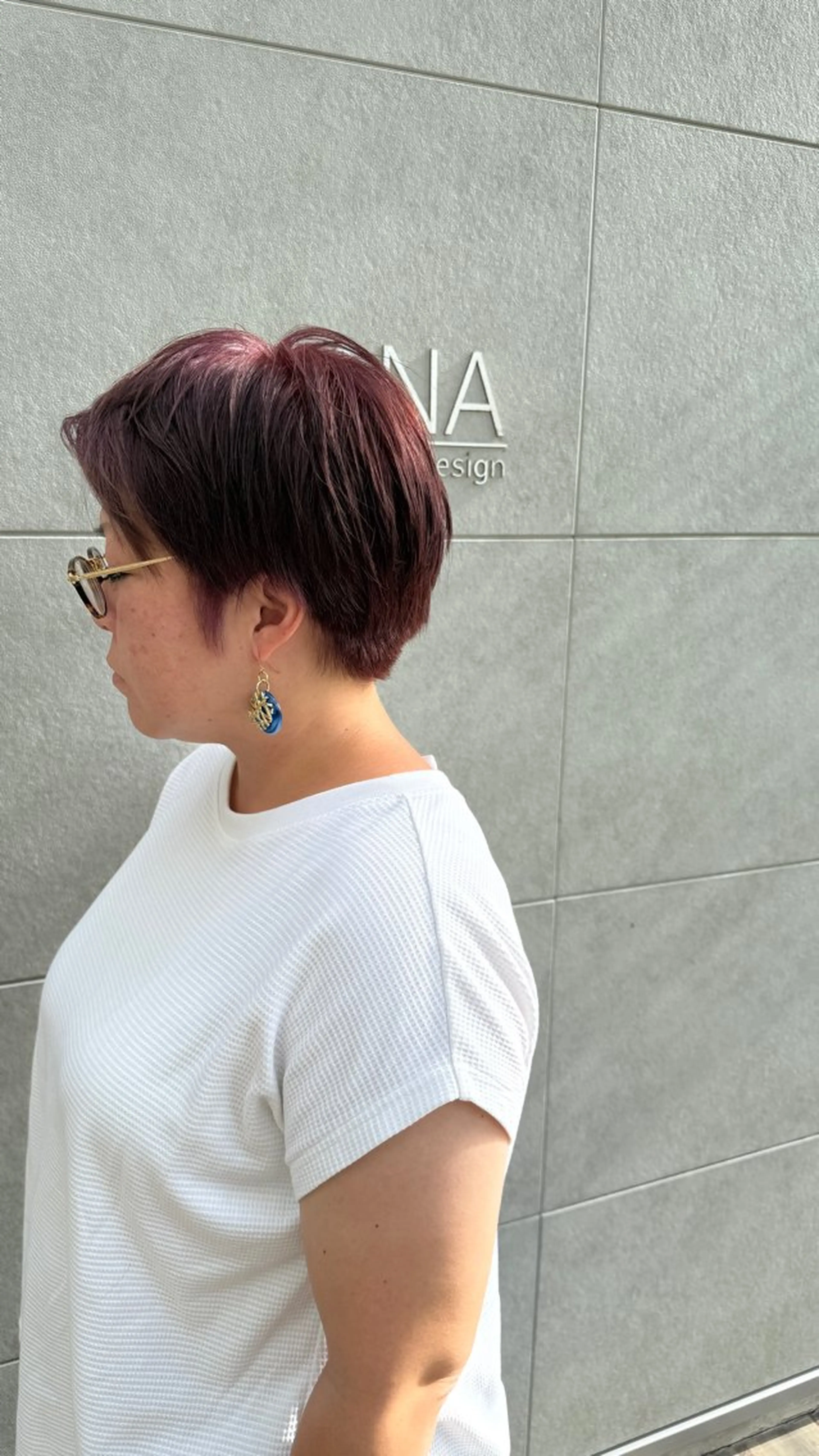 ショート カラー ヘアカラー HANA by RIZのヘアスタイル