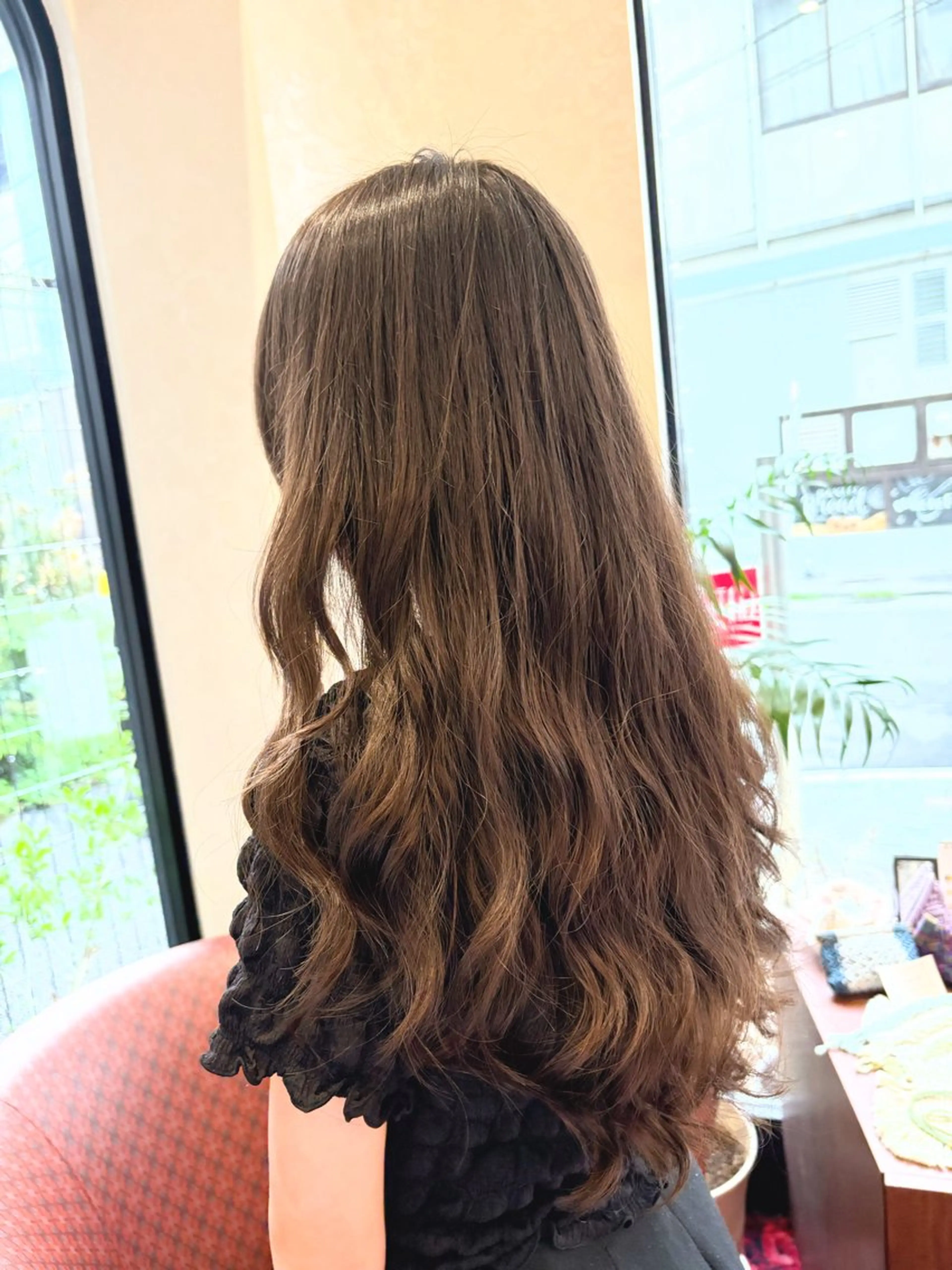 ロング パーマ キッズ ヨウコ YOKOのヘアスタイル