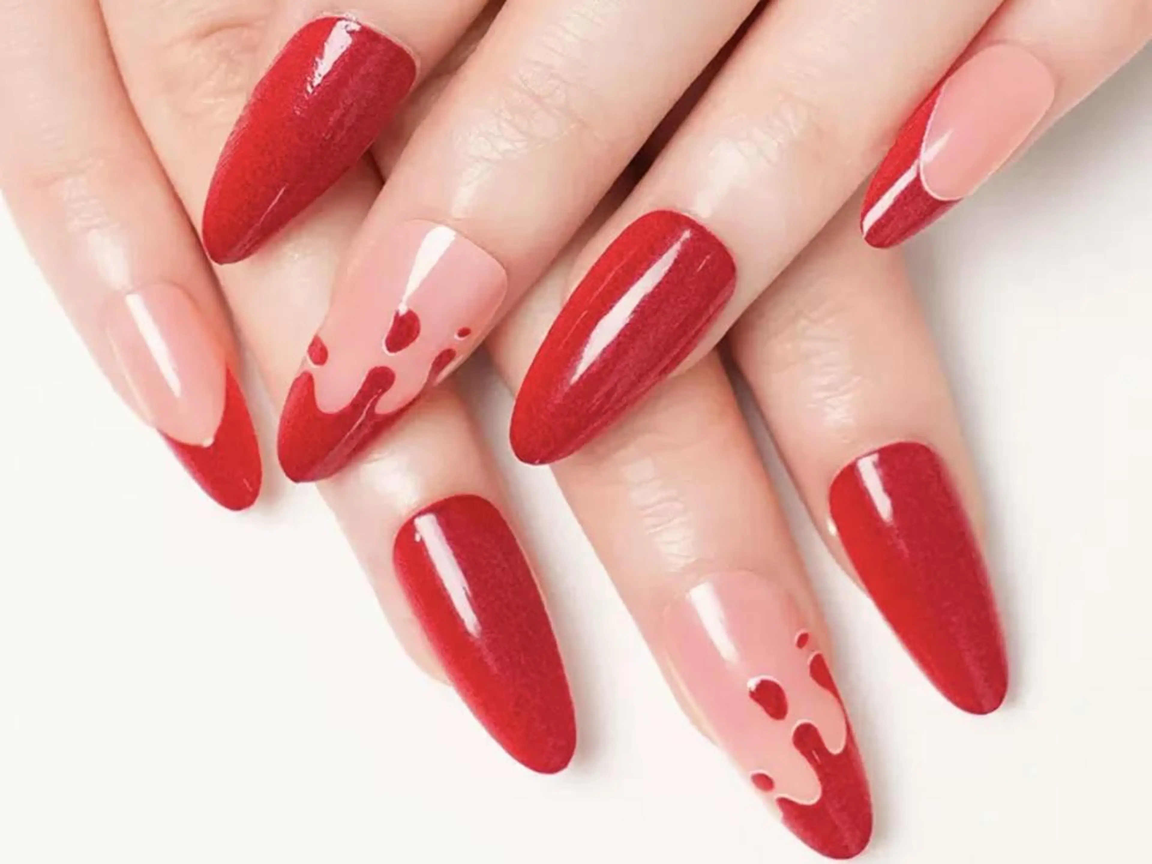 ネイル アートネイル ジェルネイル ガーリー ミディアムネイル 持ち込み ハンドネイル ハンドケア Feliz nailのネイルデザイン