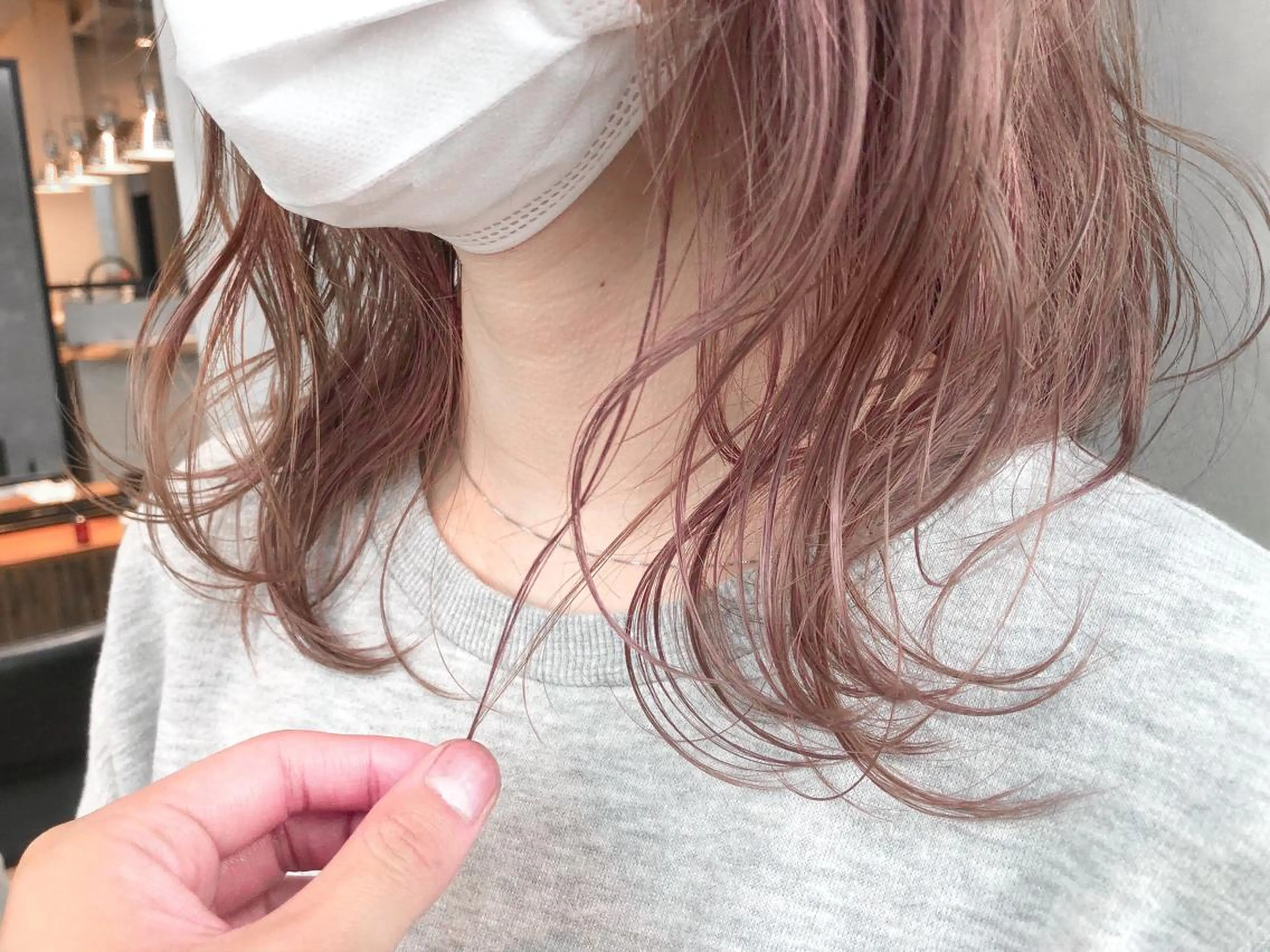 ミディアム カラー INTRO.by Fi-Ne所属・韓国ヘア 店長NEGIのヘアスタイル