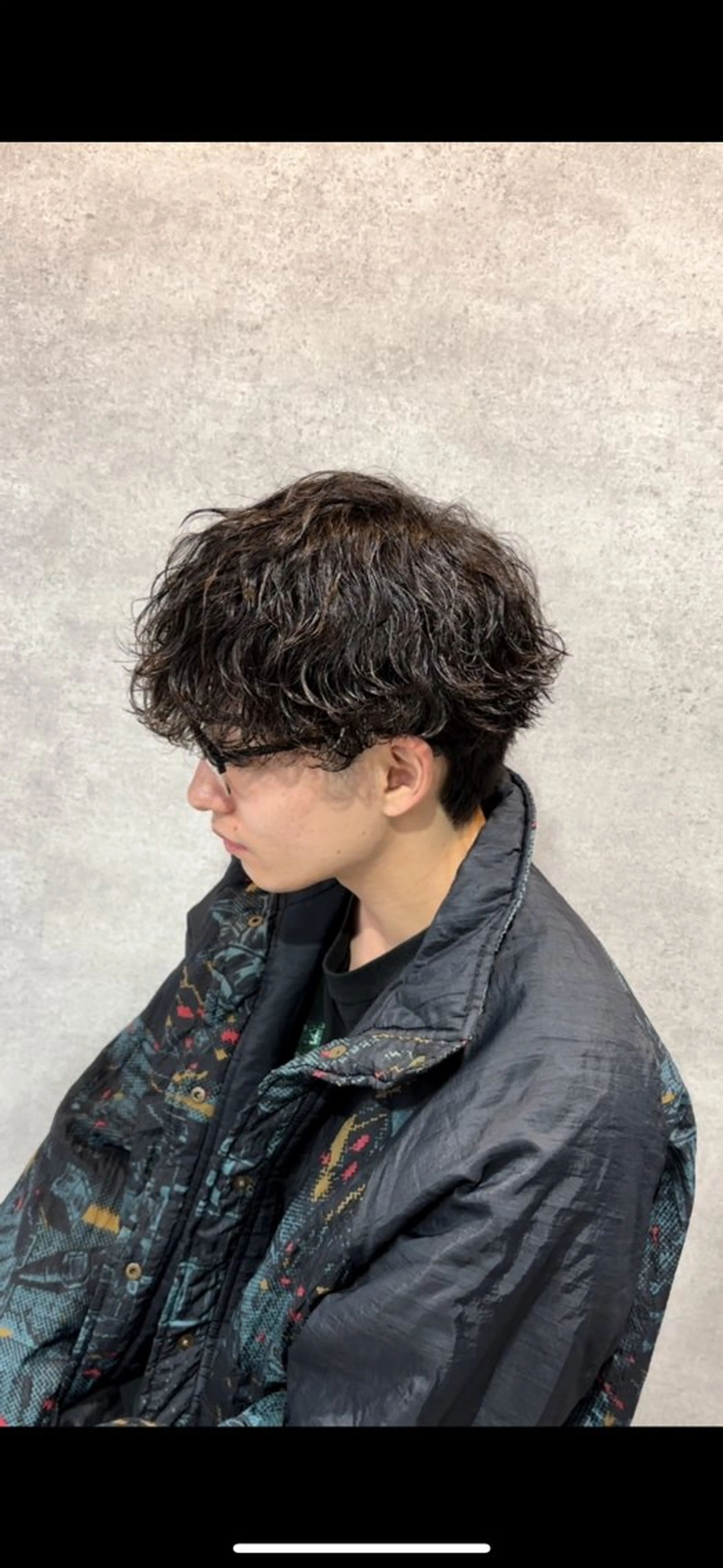 パーマ メンズ メンズパーマ 波巻きパーマ カット パーマ トリートメント ヘッドスパ ヘアセット 🔥メンズカット＋ パーマの達人🔥のヘアスタイル