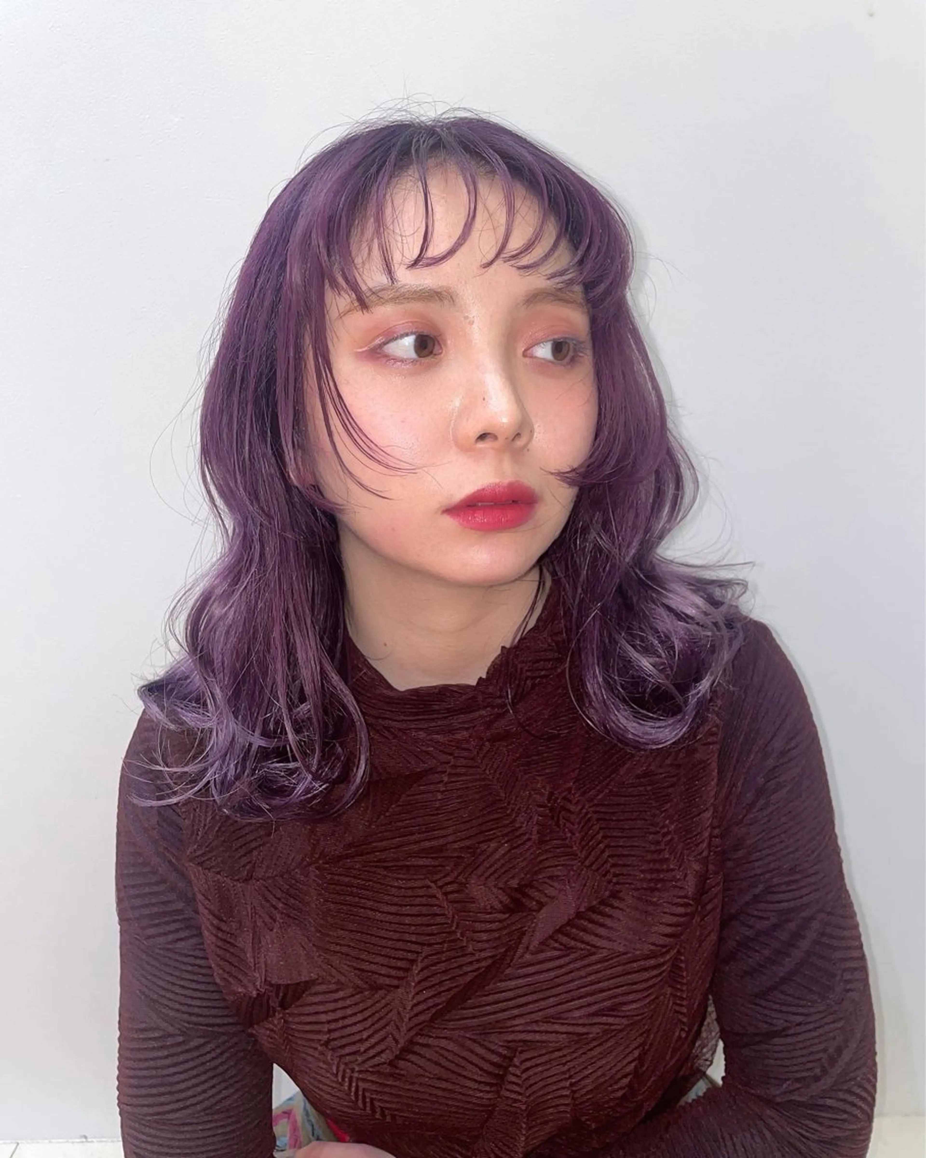 セミロング momone🍒 メンズカットパーマのヘアスタイル