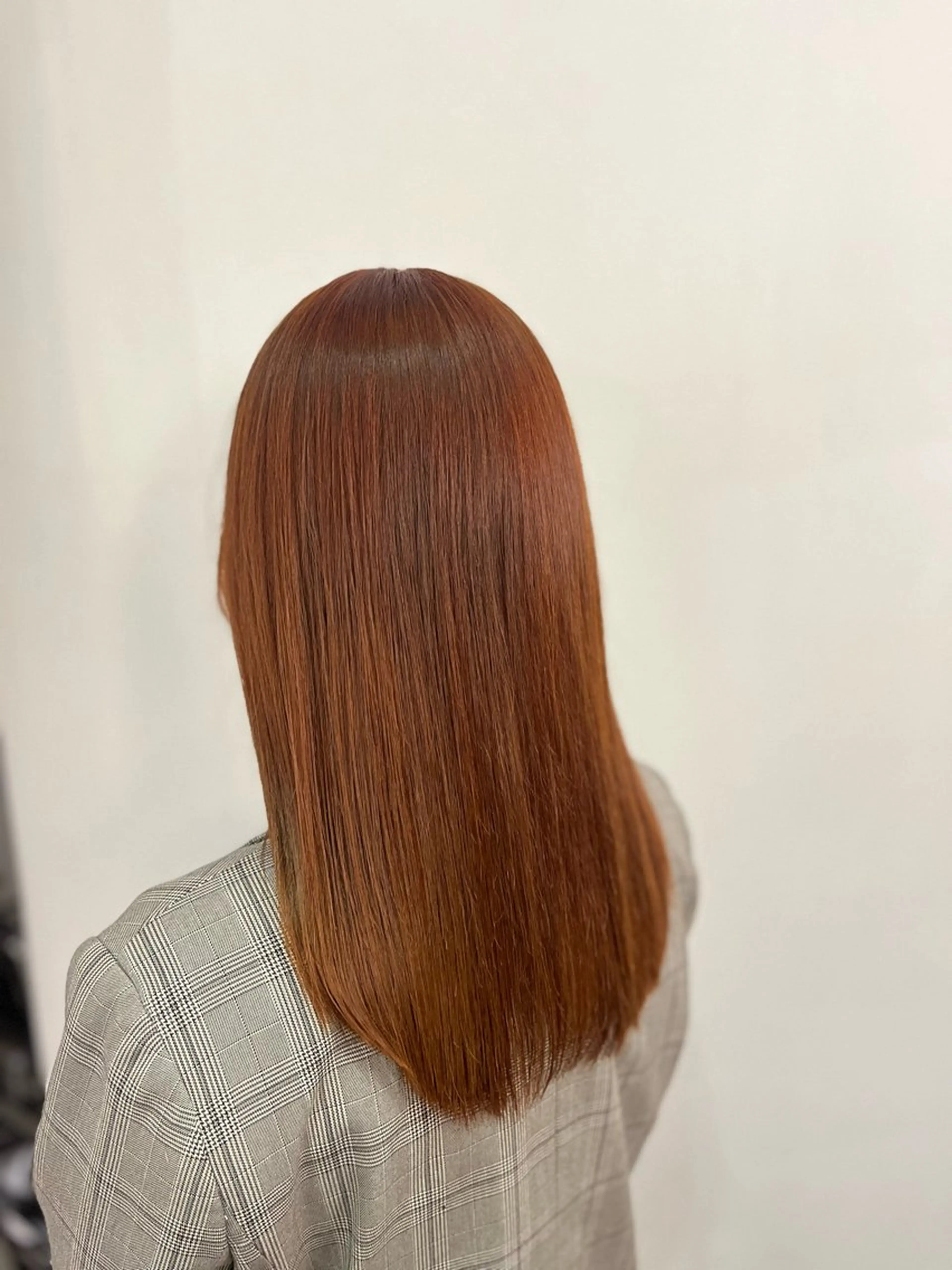 ミディアム カット ヘアカラー 赤みなしカラー/梅田 /レイヤー/IORIのヘアスタイル