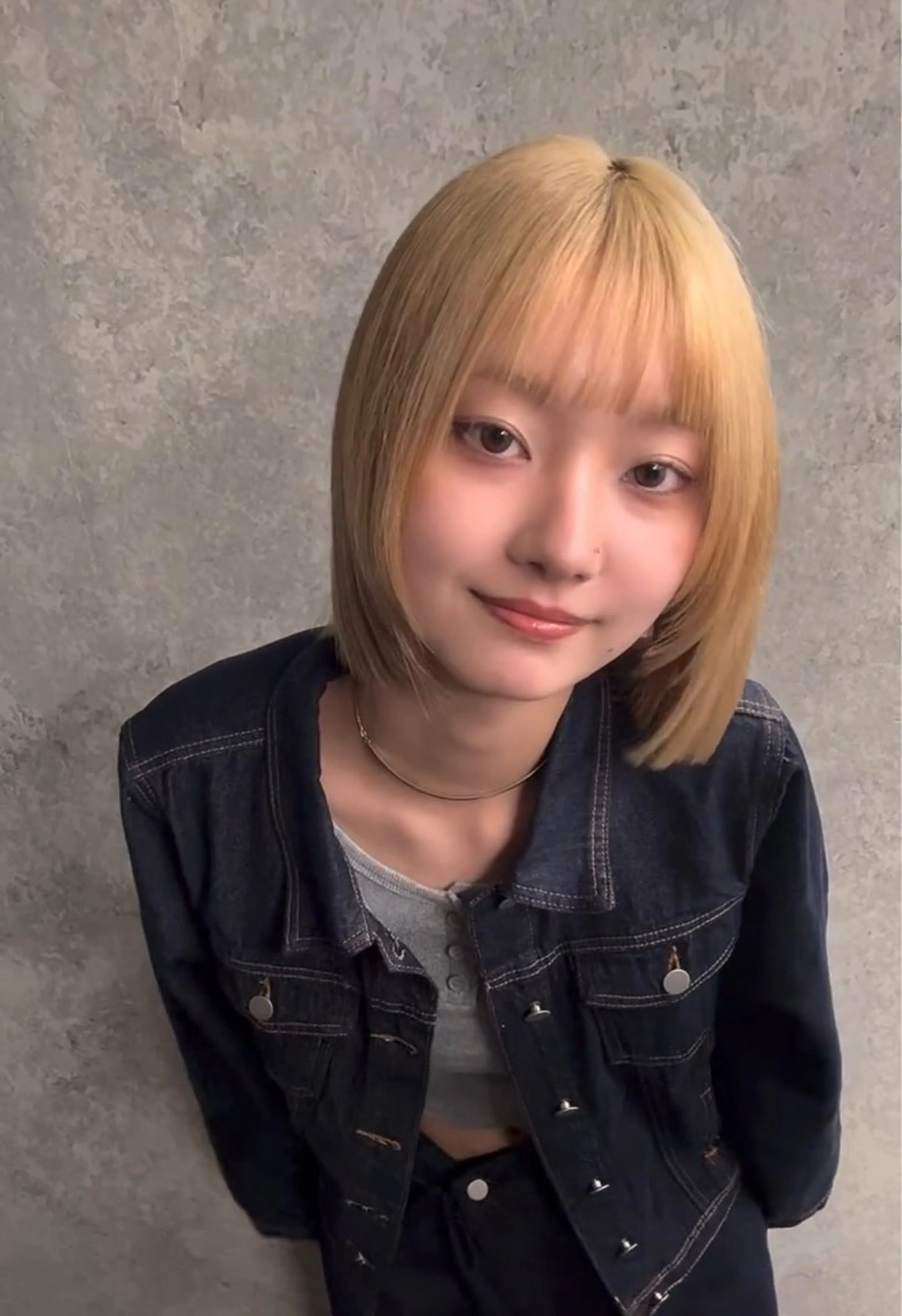 ミディアム ボブ 三軒茶屋髪質改善🌼 リズキのヘアスタイル