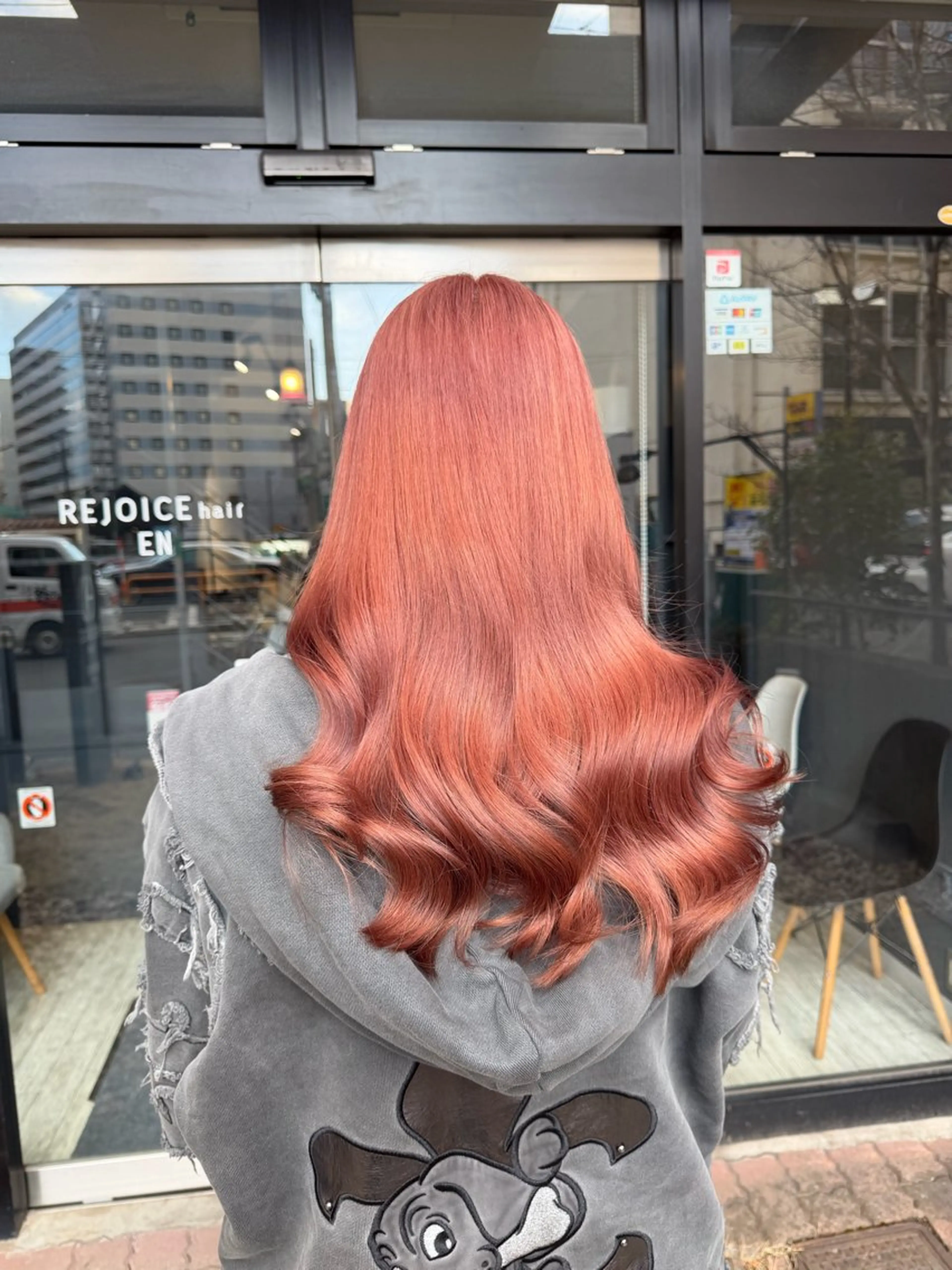 ロング ヘアカラー トリートメント ayumi / 郡山/暖色カラーのヘアスタイル