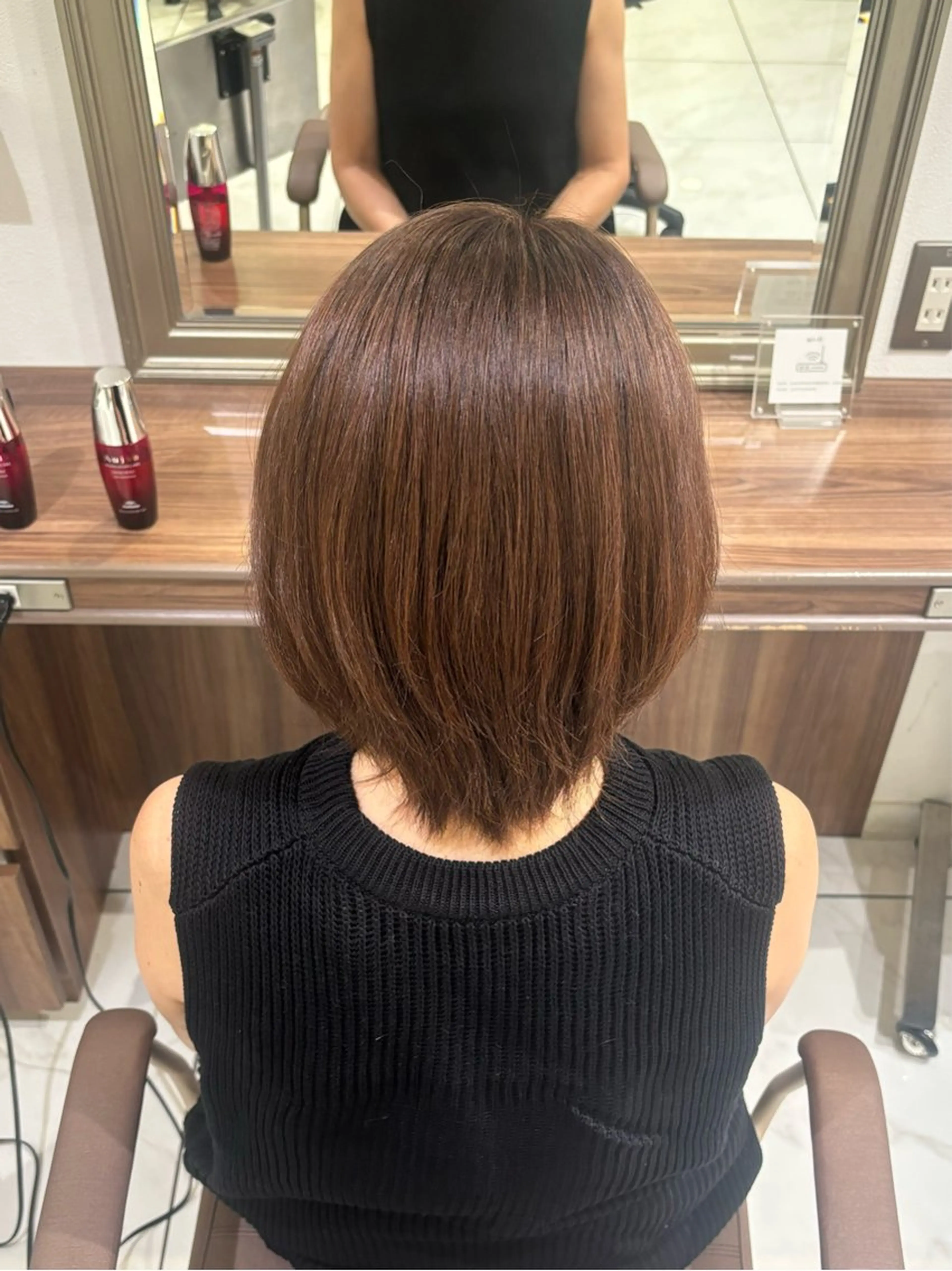 【年齢による髪のお悩み解決✅】  🤎白髪染め➕オージュアトリートメント◌𓈒𓐍の写真