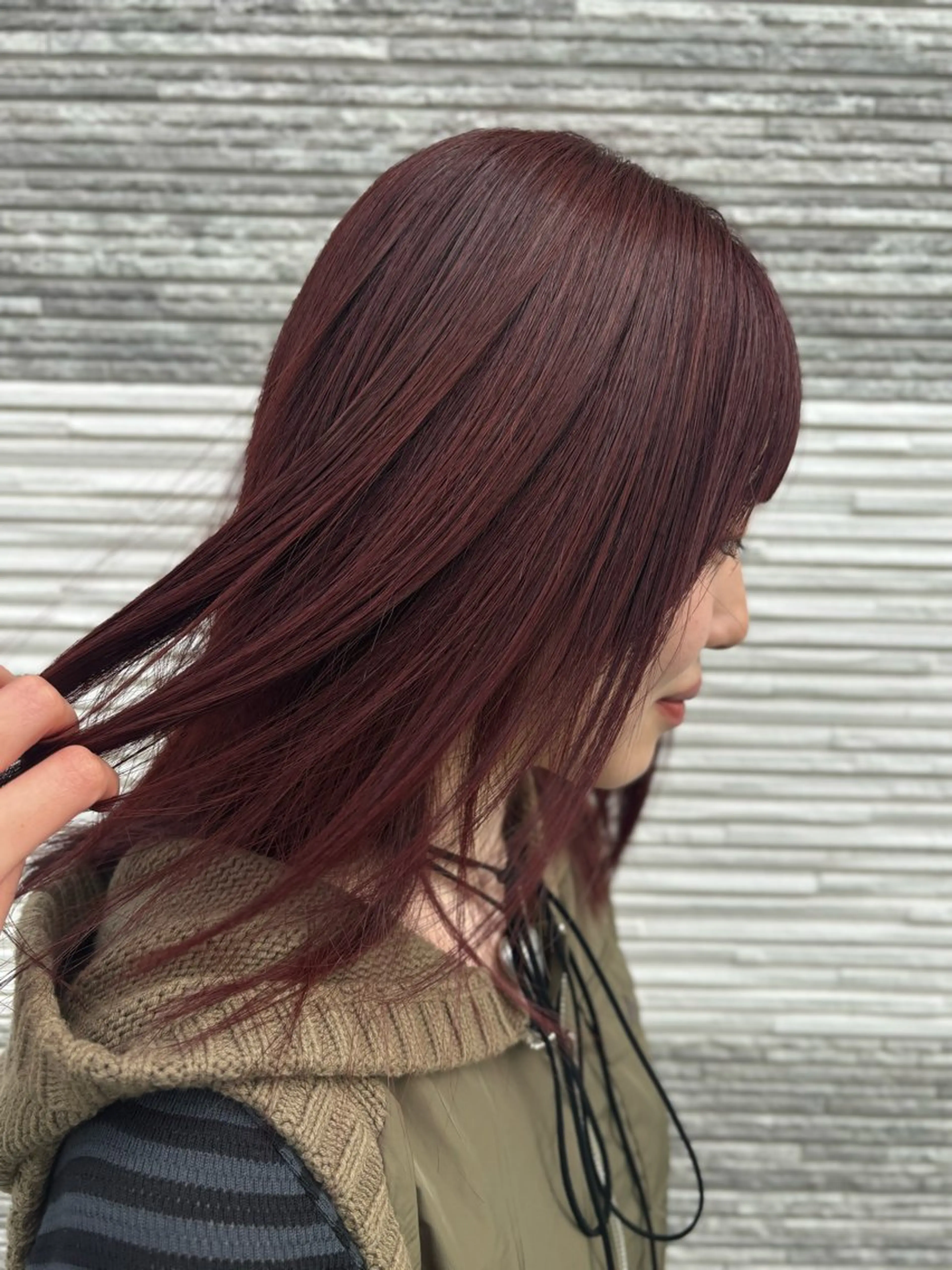 ミディアム カラー Wiz 四街道所属・たんの さゆのヘアスタイル