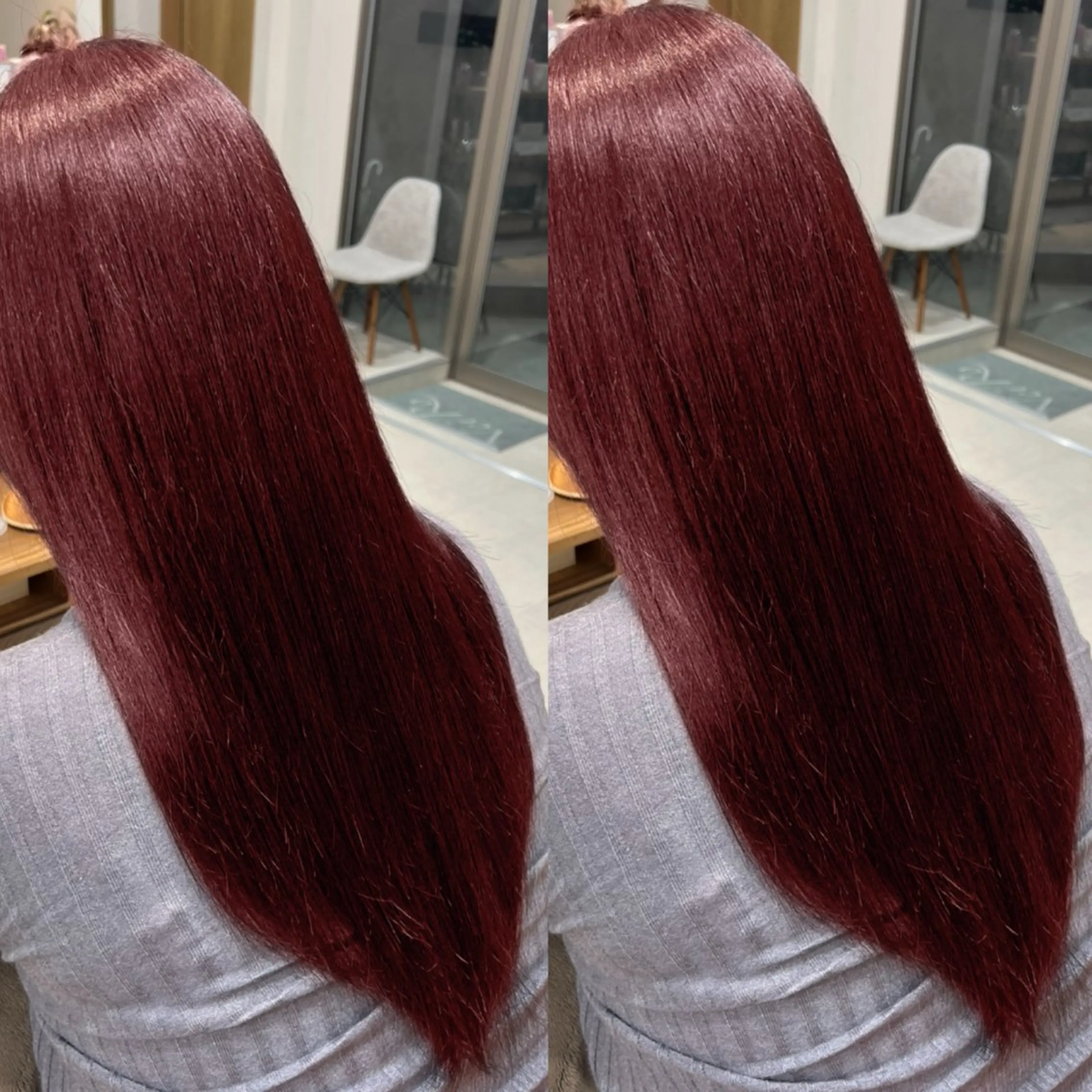 ロング カラー ヘアカラー 🫧艶髪カラー🫧 伊原修子のヘアスタイル