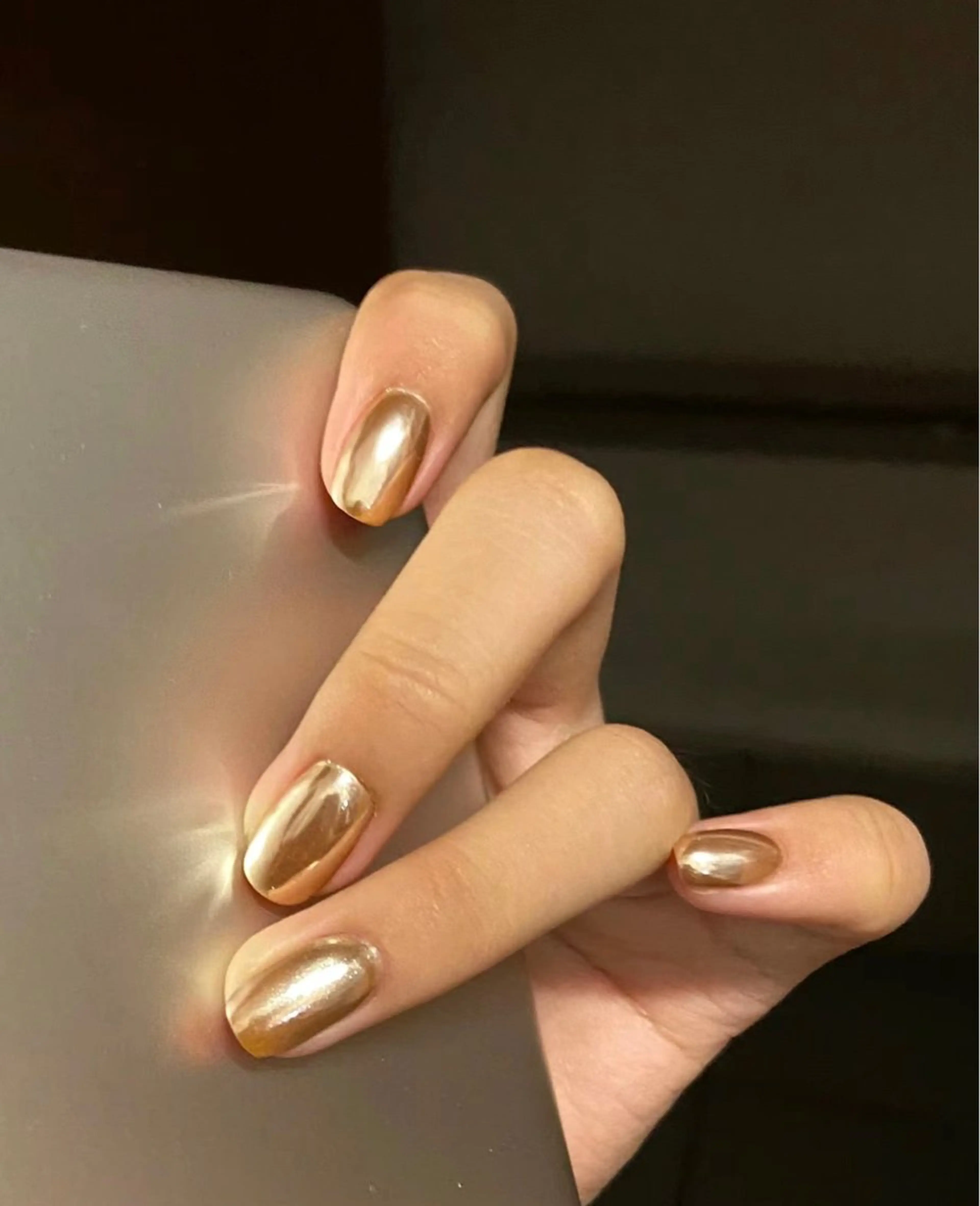 【オフあり】💎🫧オーロラミラー🤍🤍🪞(ベース色あり)の写真