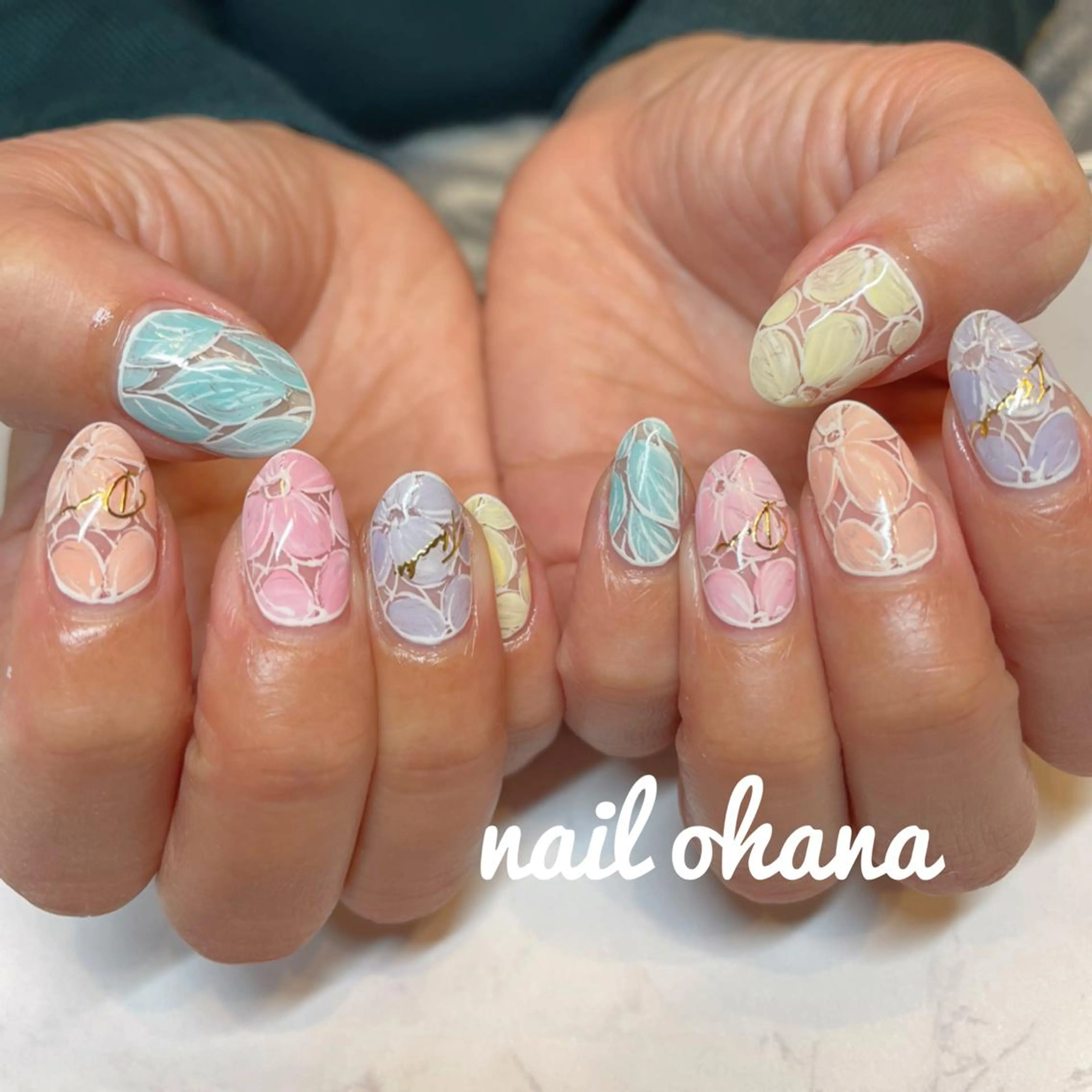 ネイル ハンドネイル 那覇🏝️台湾人 ネイリストSHIUのネイルデザイン