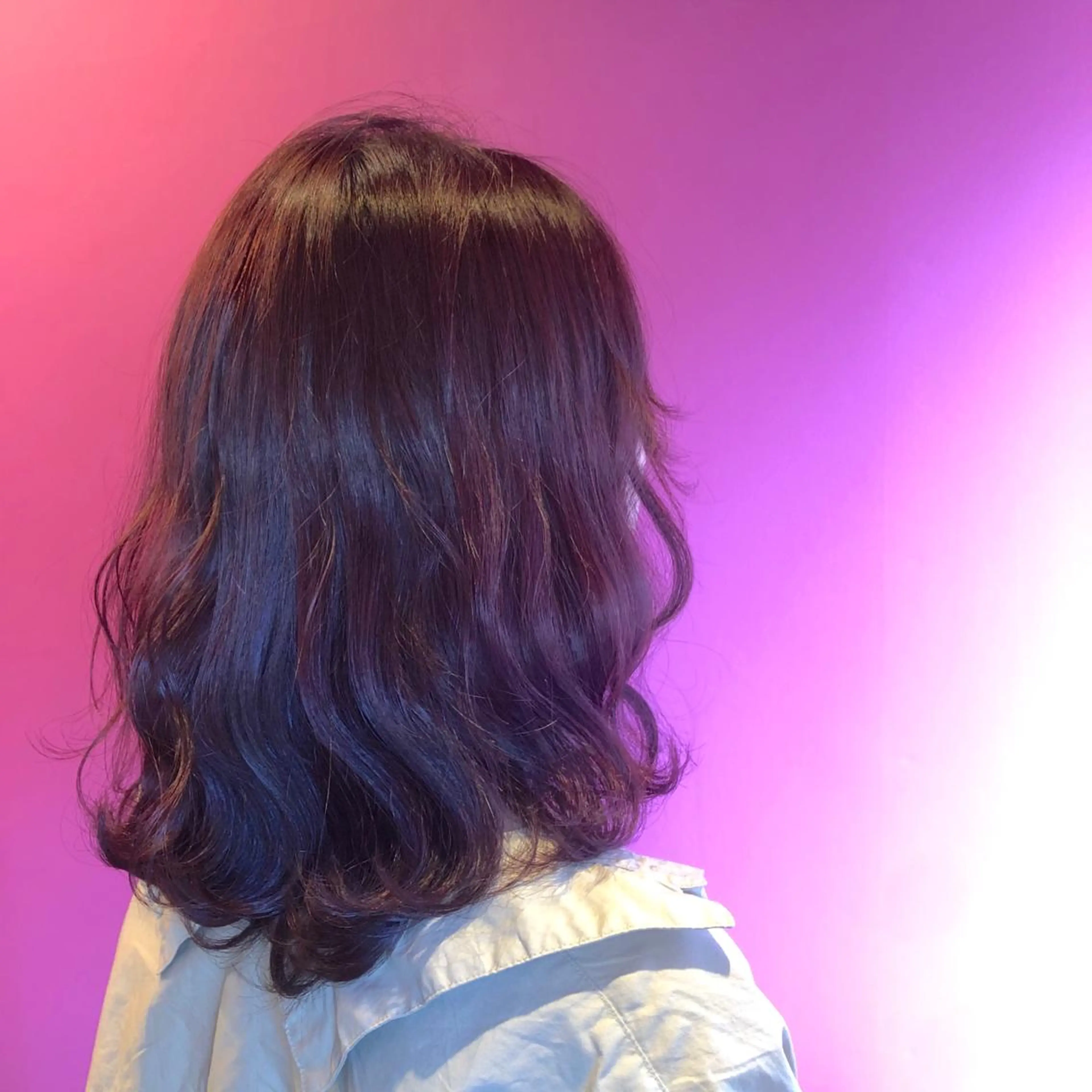 ミディアム カラー ラベンダーカラー ラベンダーピンク ピンクカラー カット ヘアカラー トリートメント ✨髪質改善縮毛矯正✨ 宇田川修平のエステ・リラクイメージ