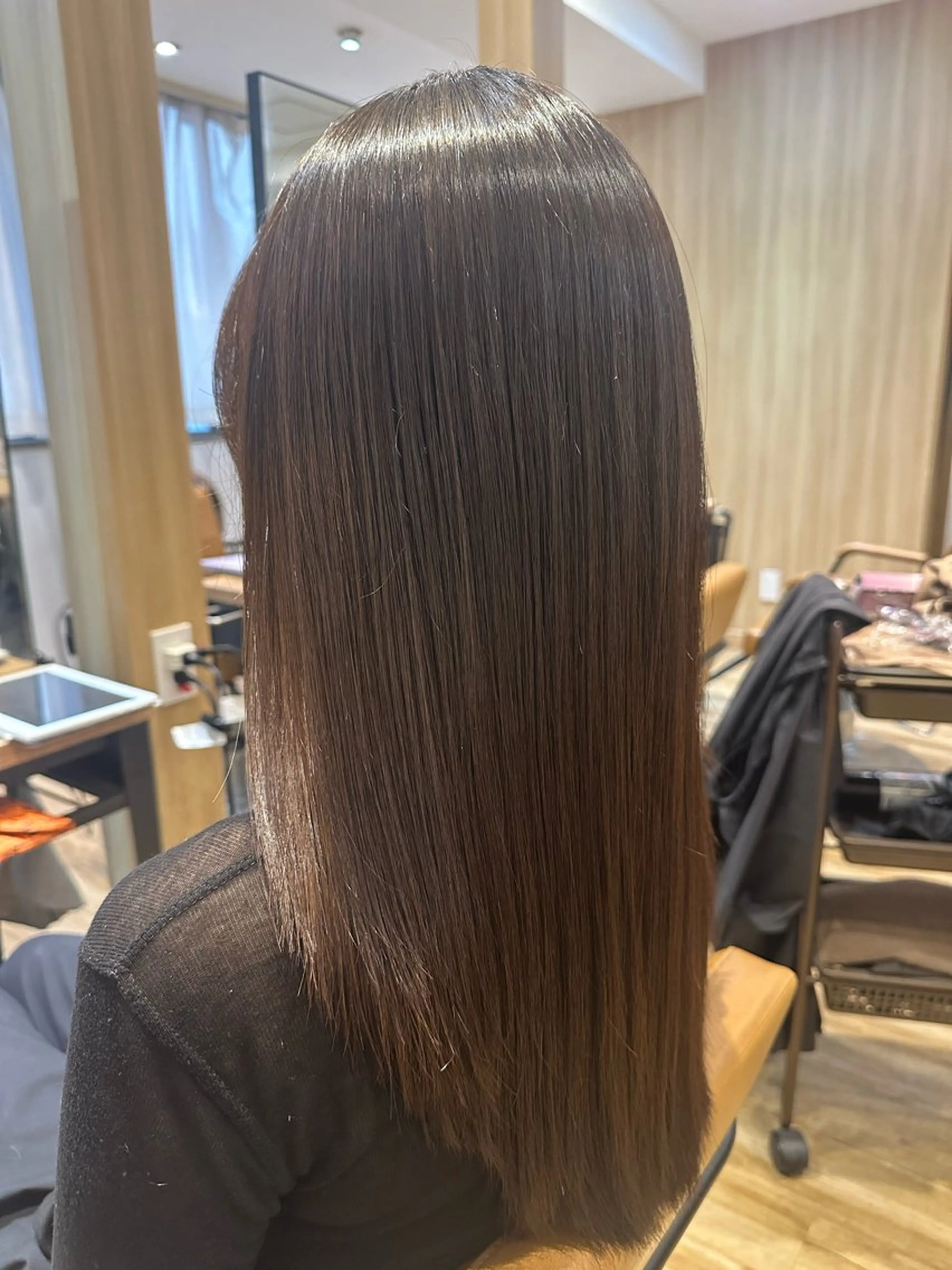 セミロング パーマ カット 縮毛矯正 トリートメント ✨✂️Nori ✂️✨のヘアスタイル