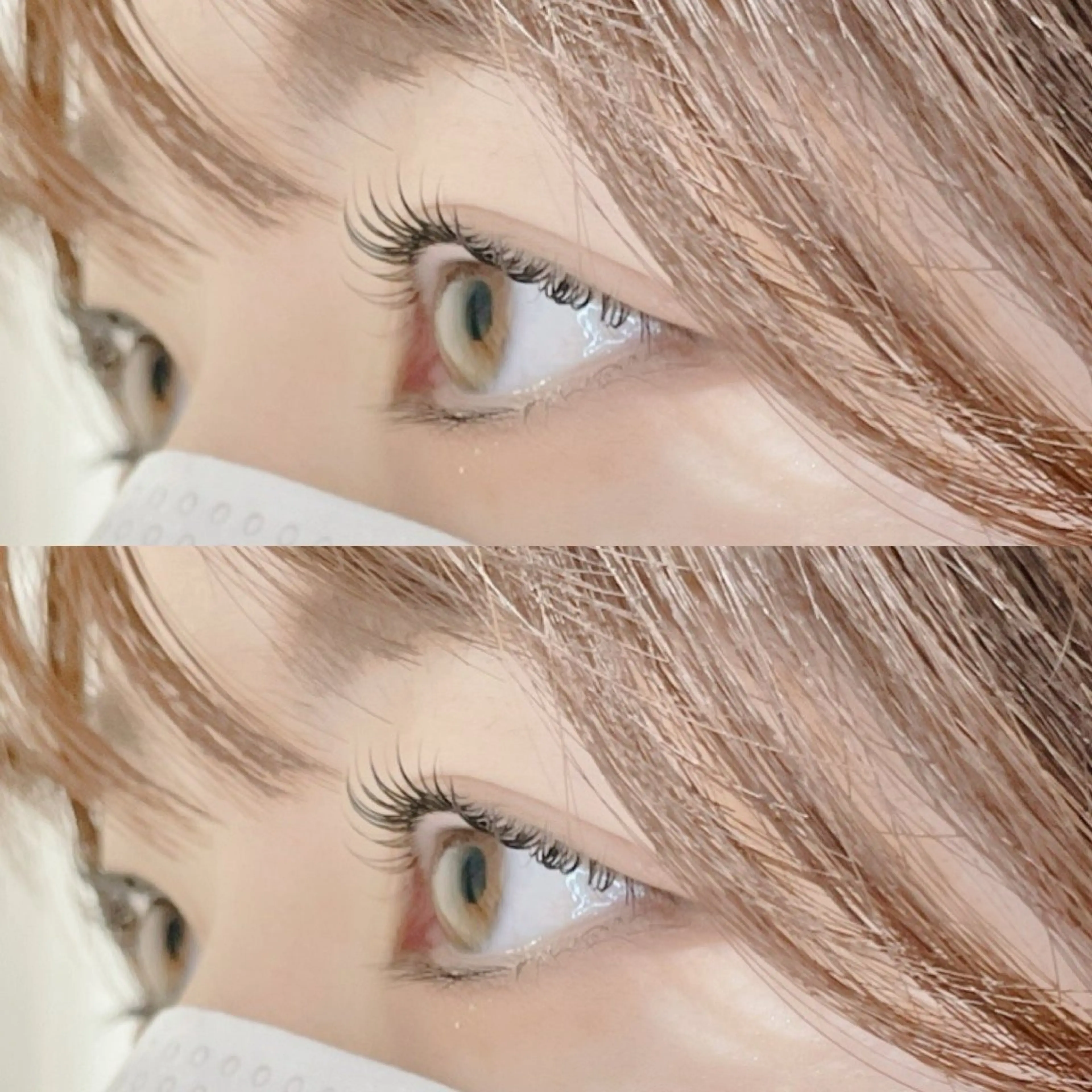 💘1番お得💘束感まつげパーマ➕アイブロー脱毛💘【5500】コーティング剤込みの写真