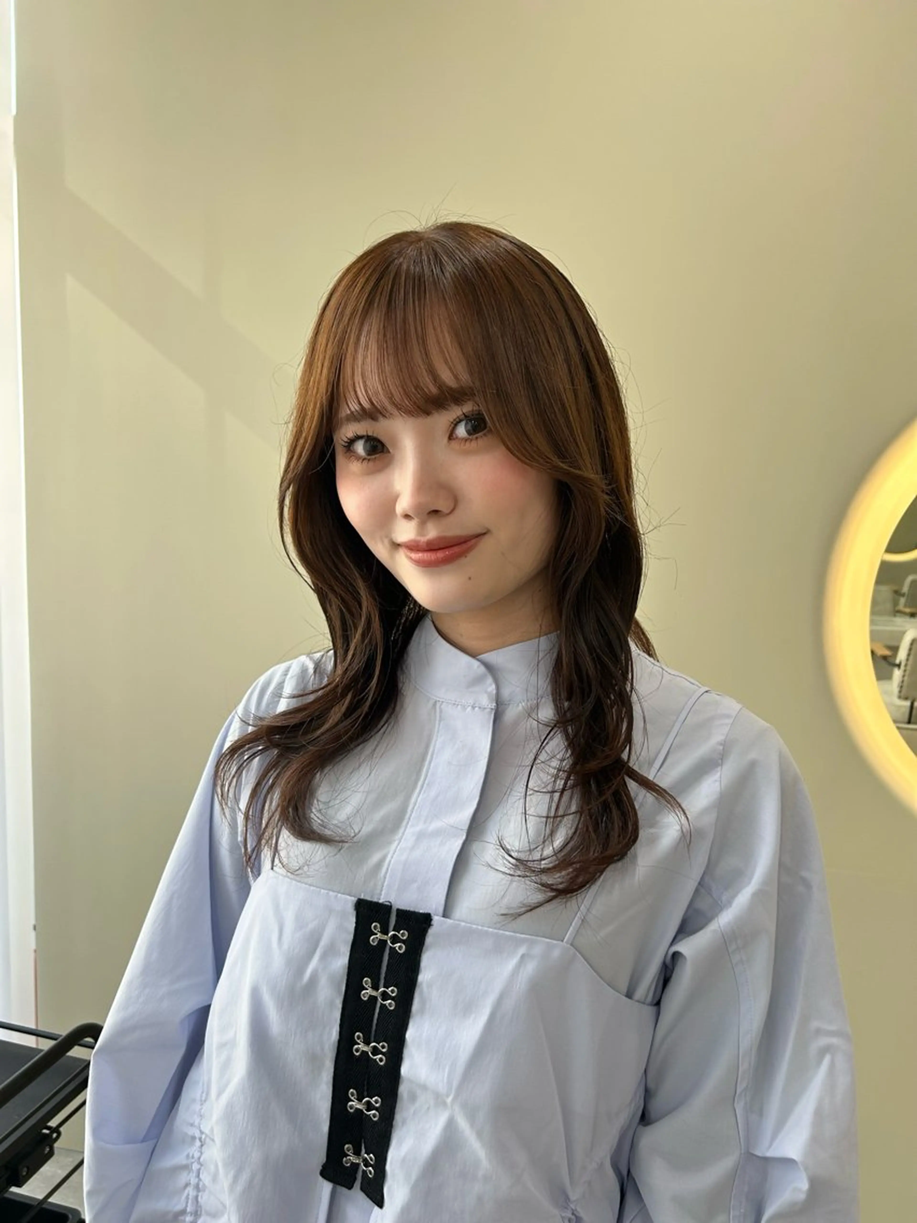 ロング カラー ヘアカラー 🍒透明感カラー mutsuki🍒のヘアスタイル