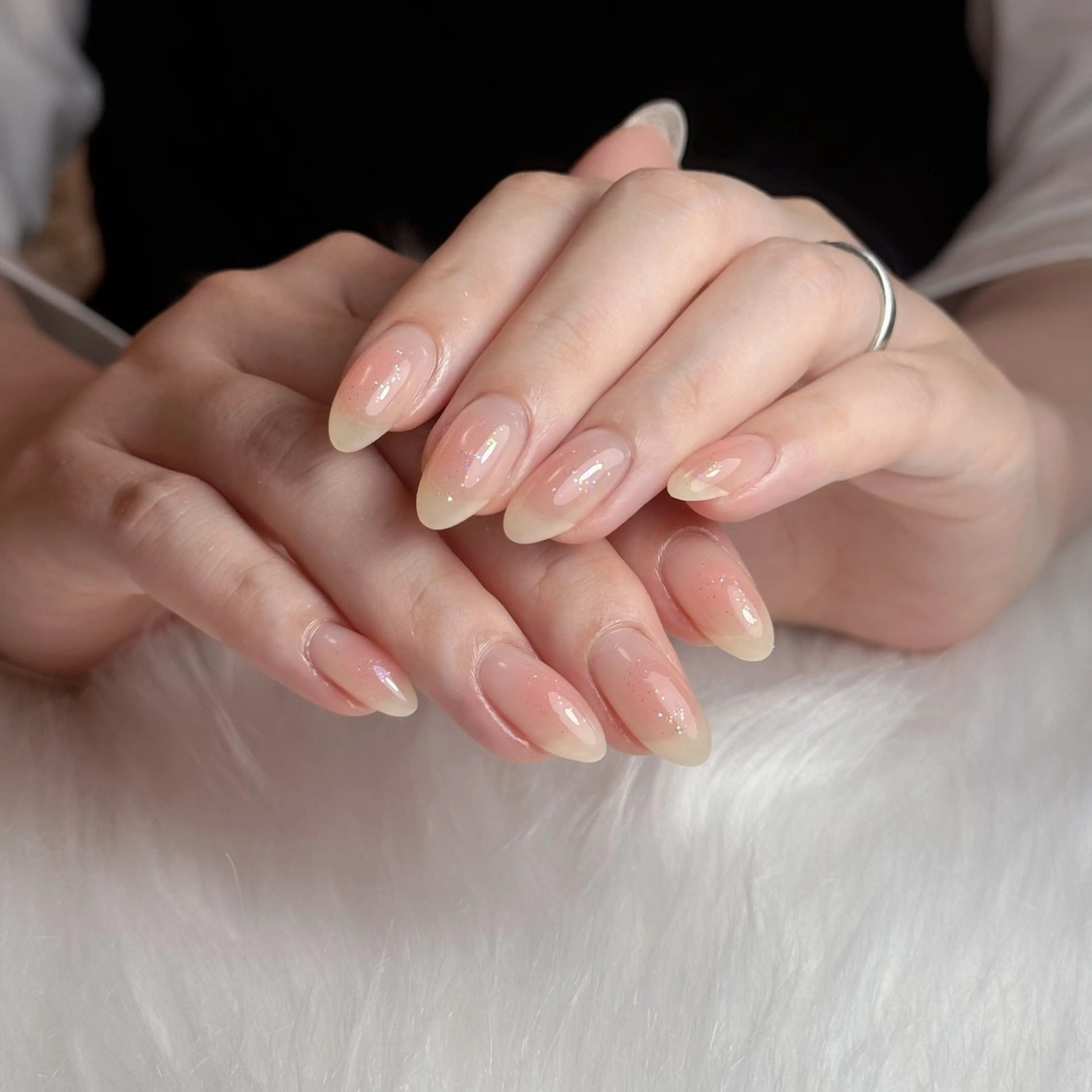 ネイル チークネイル オフィスネイル ワンホンネイル nailsalon ChuColaのネイルデザイン