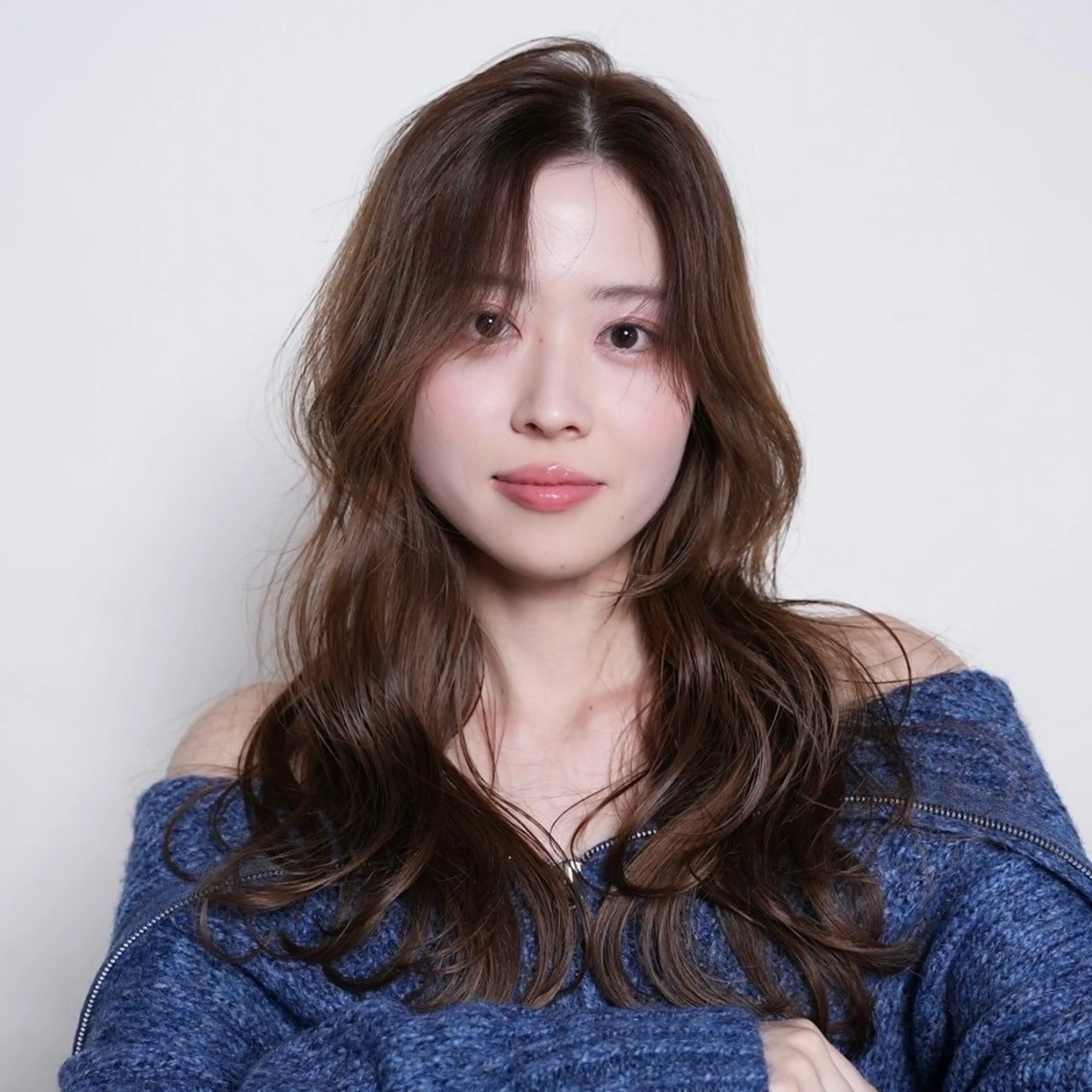 セミロング カラー パーマ 韓国風ヘア 🔥メンズ🔥かっこ いいが正義！代表柿崎のヘアスタイル