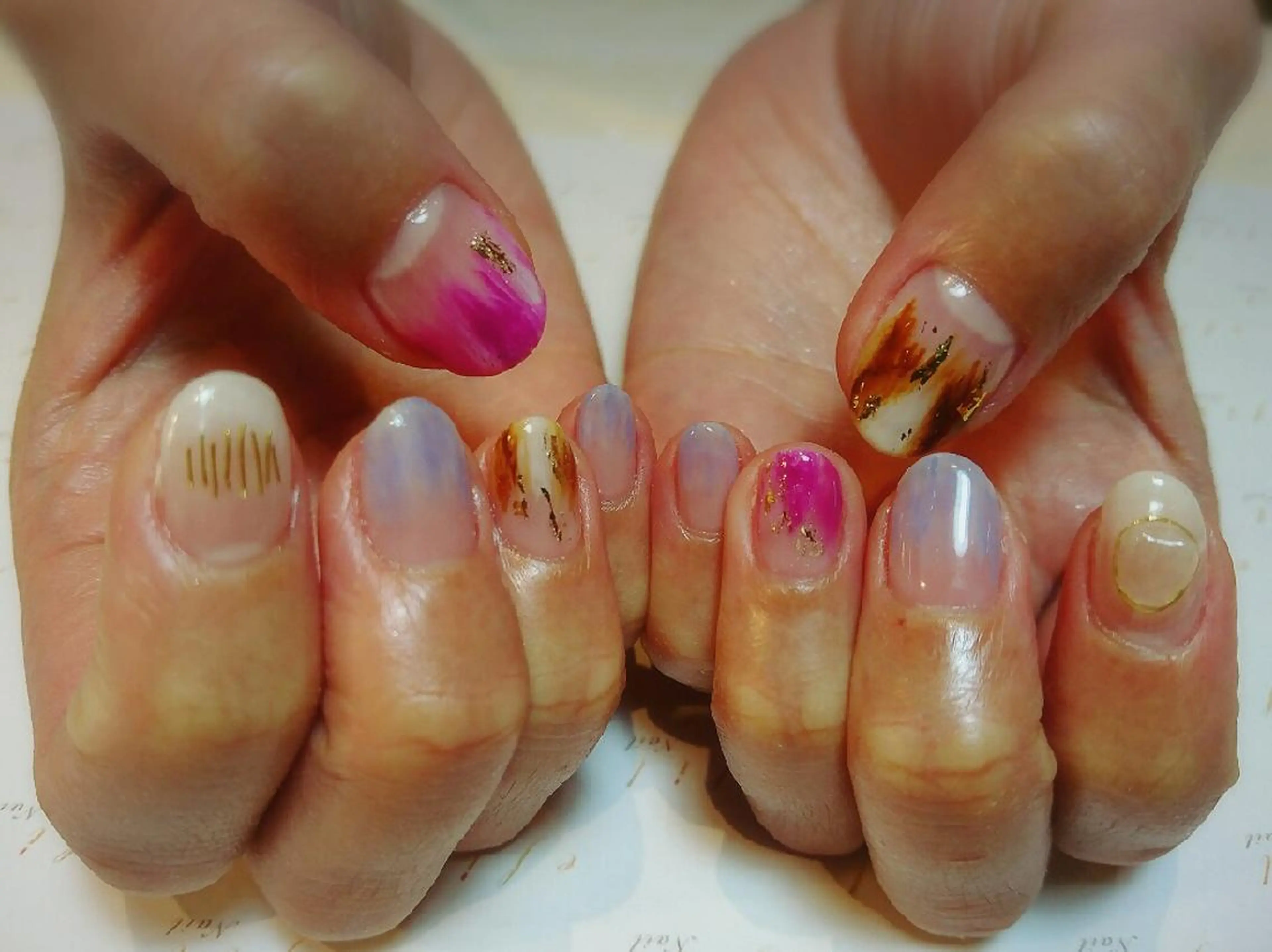 ネイル 持ち込み みー shakushiroのネイルデザイン