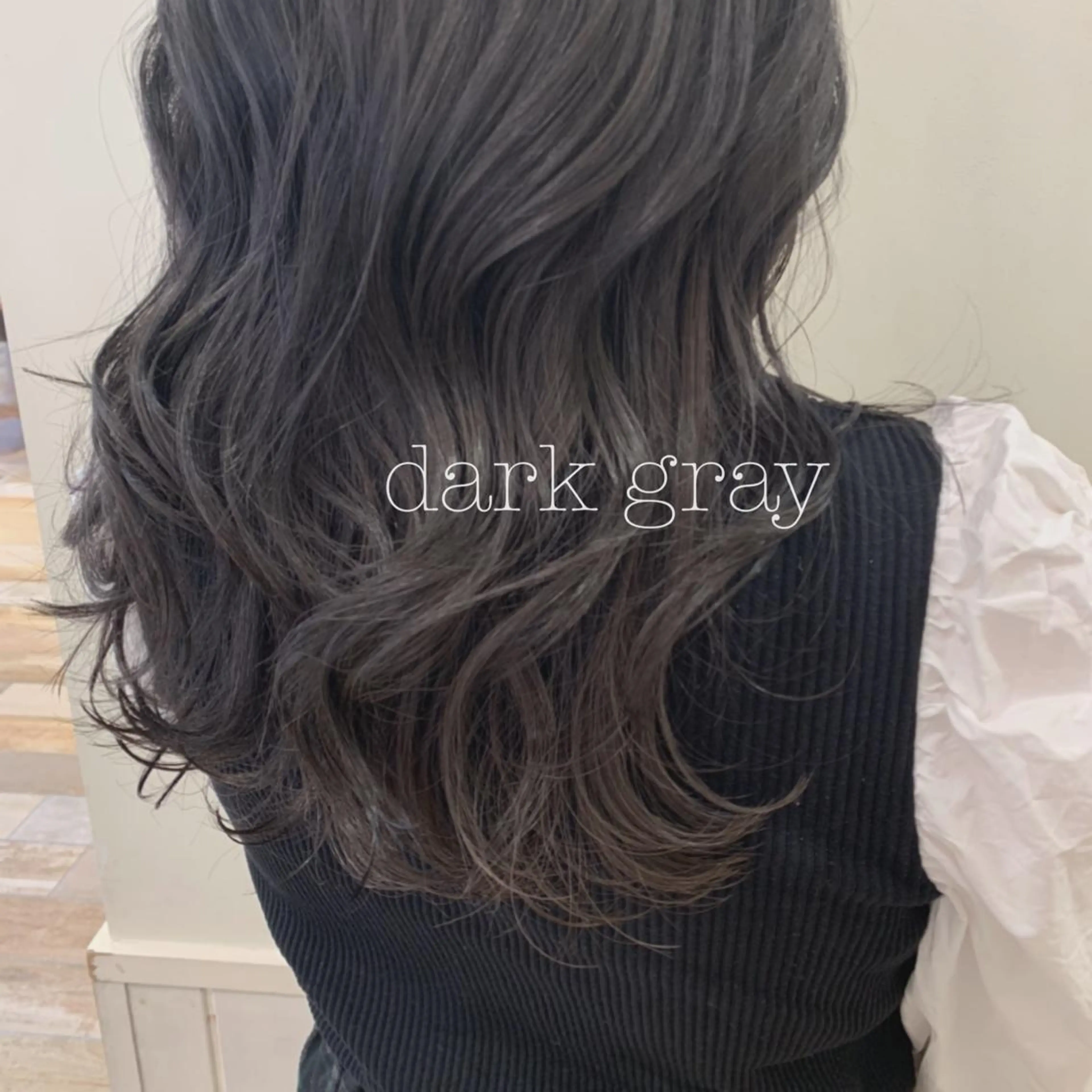 セミロング カラー ぱつっとボブ/ 小野あかねのその他イメージ