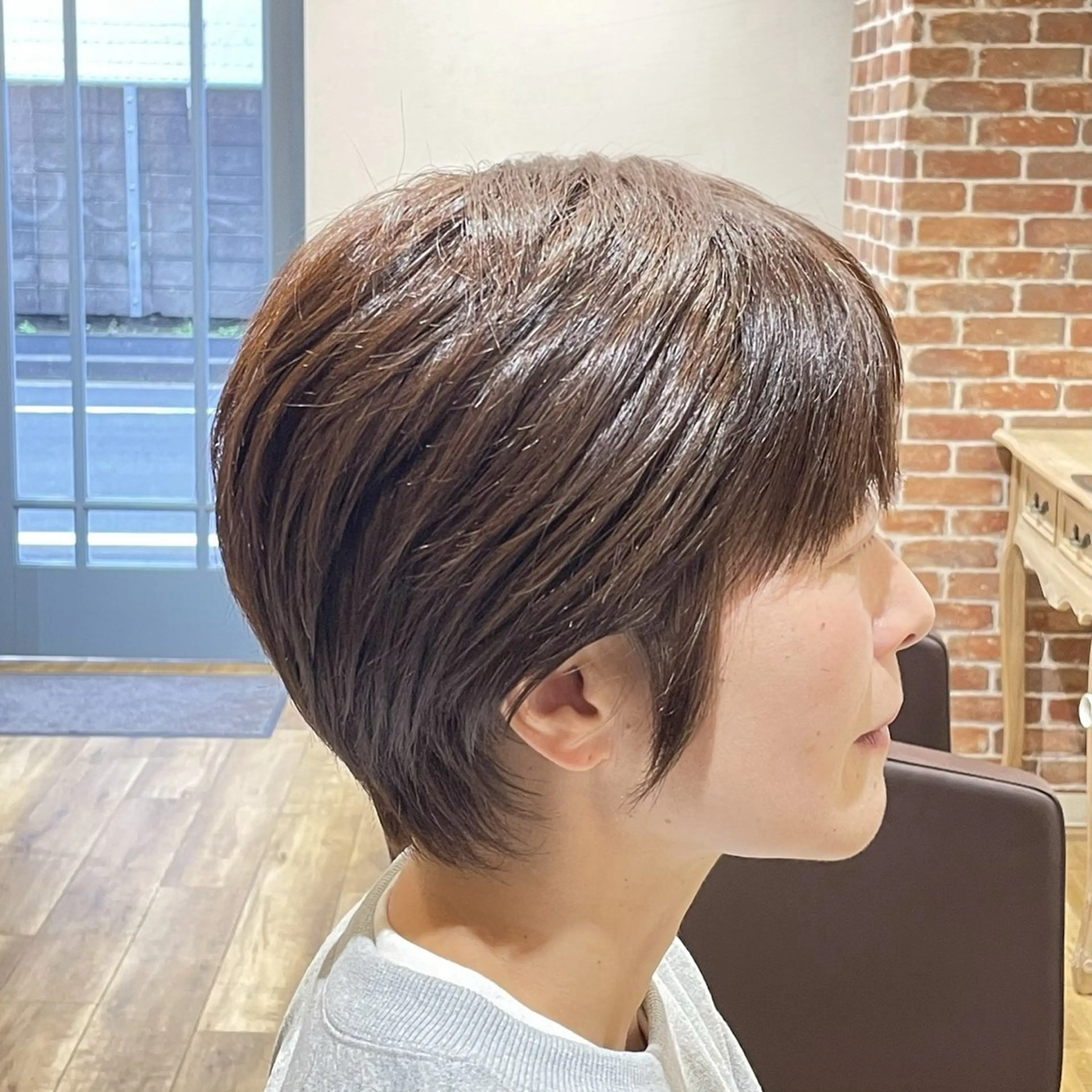 ショート くびれヘア ショートヘア 尾長谷 拓海のヘアスタイル