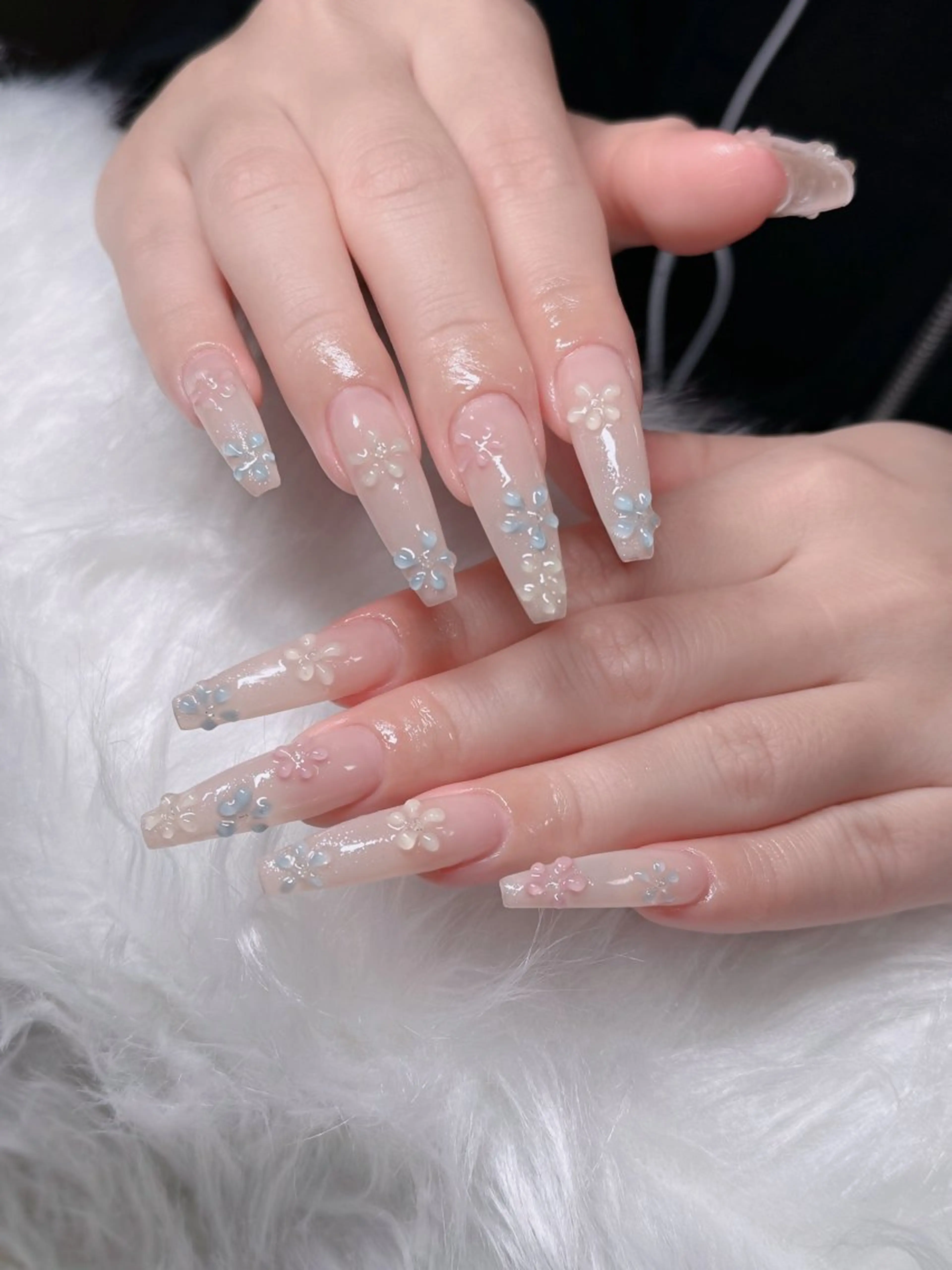 ネイル フレンチネイル ジェルネイル ハロウィン キラキラネイル 韓国ネイル ハンドネイル H.baby Nail Salonのネイルデザイン