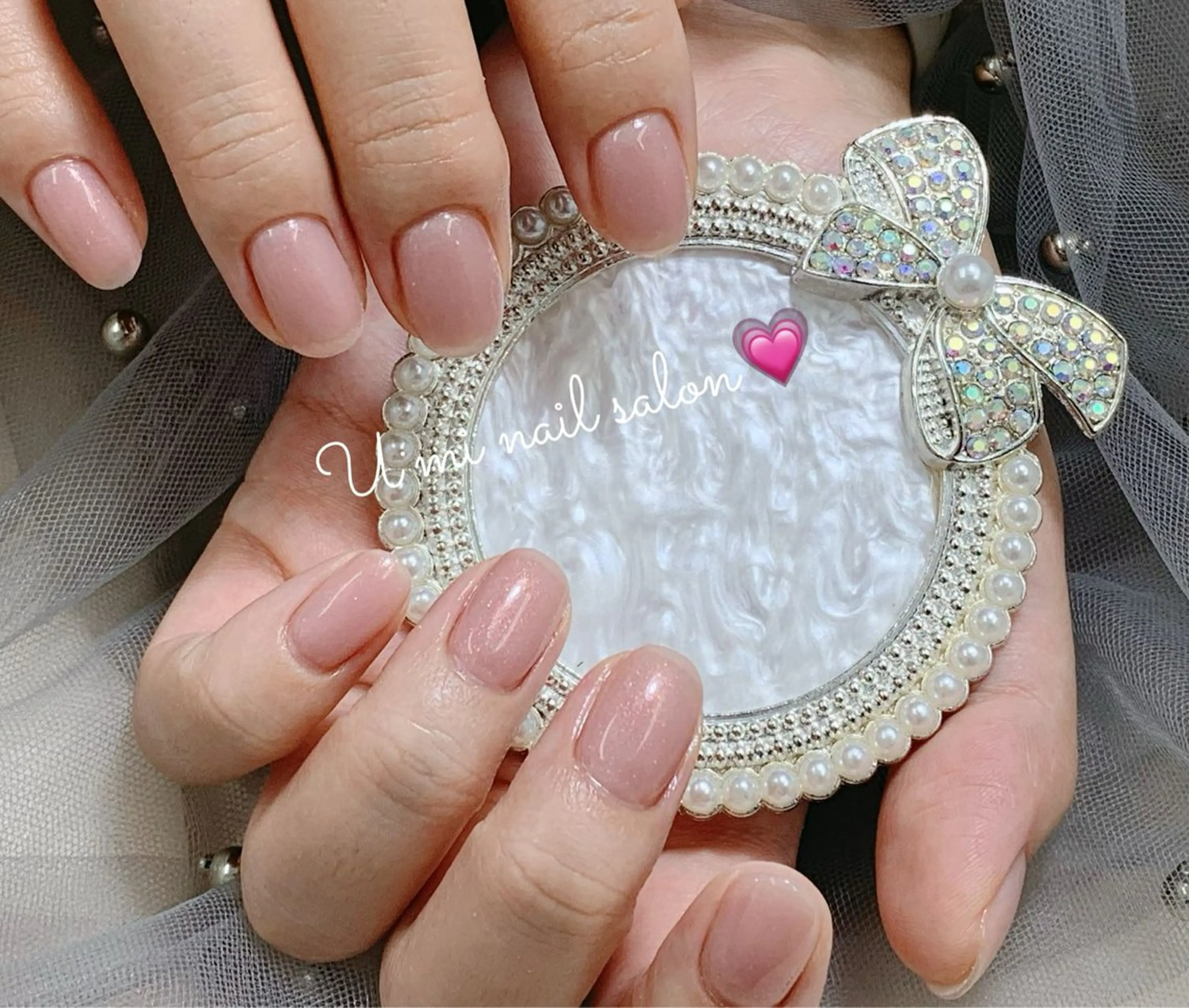 ネイル ワンカラーネイル Ｕ·Mi nail salon所属・u・mi  上野御徒町パラジェルのネイルデザイン