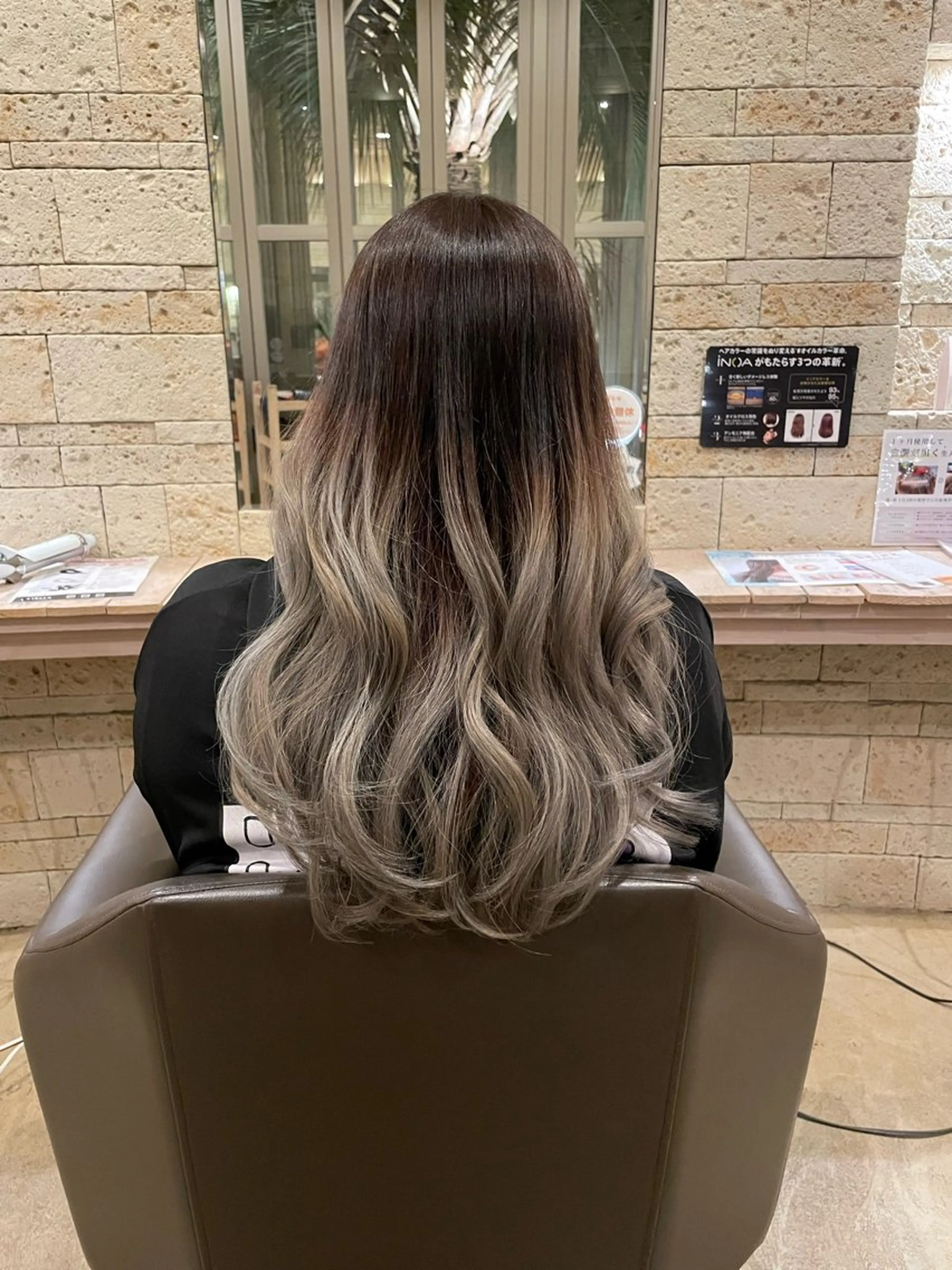 セミロング カット ヘアカラー トリートメント 木村 一葵のヘアスタイル