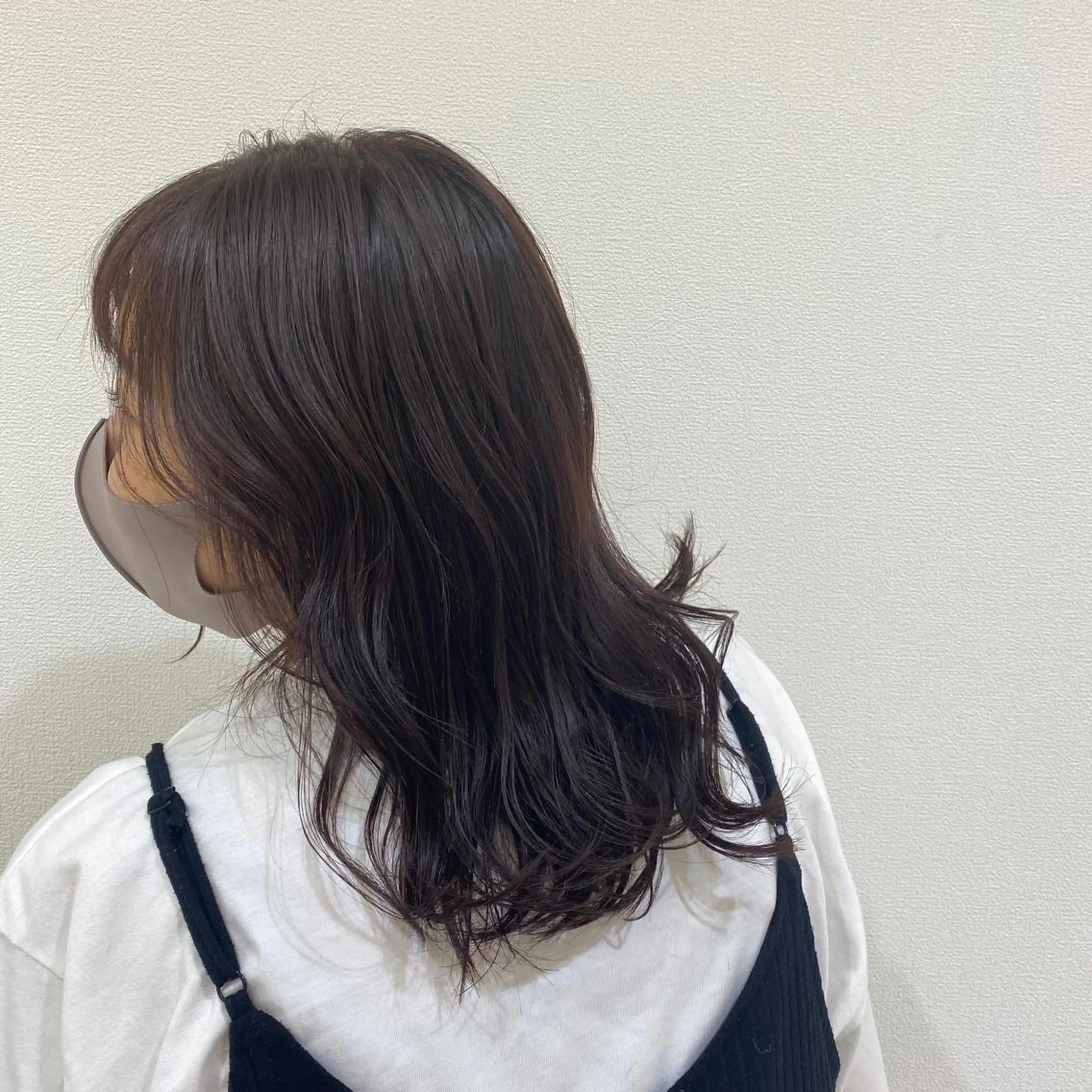 ミディアム カラー ヘアアレンジ 平川 夏海のヘアスタイル