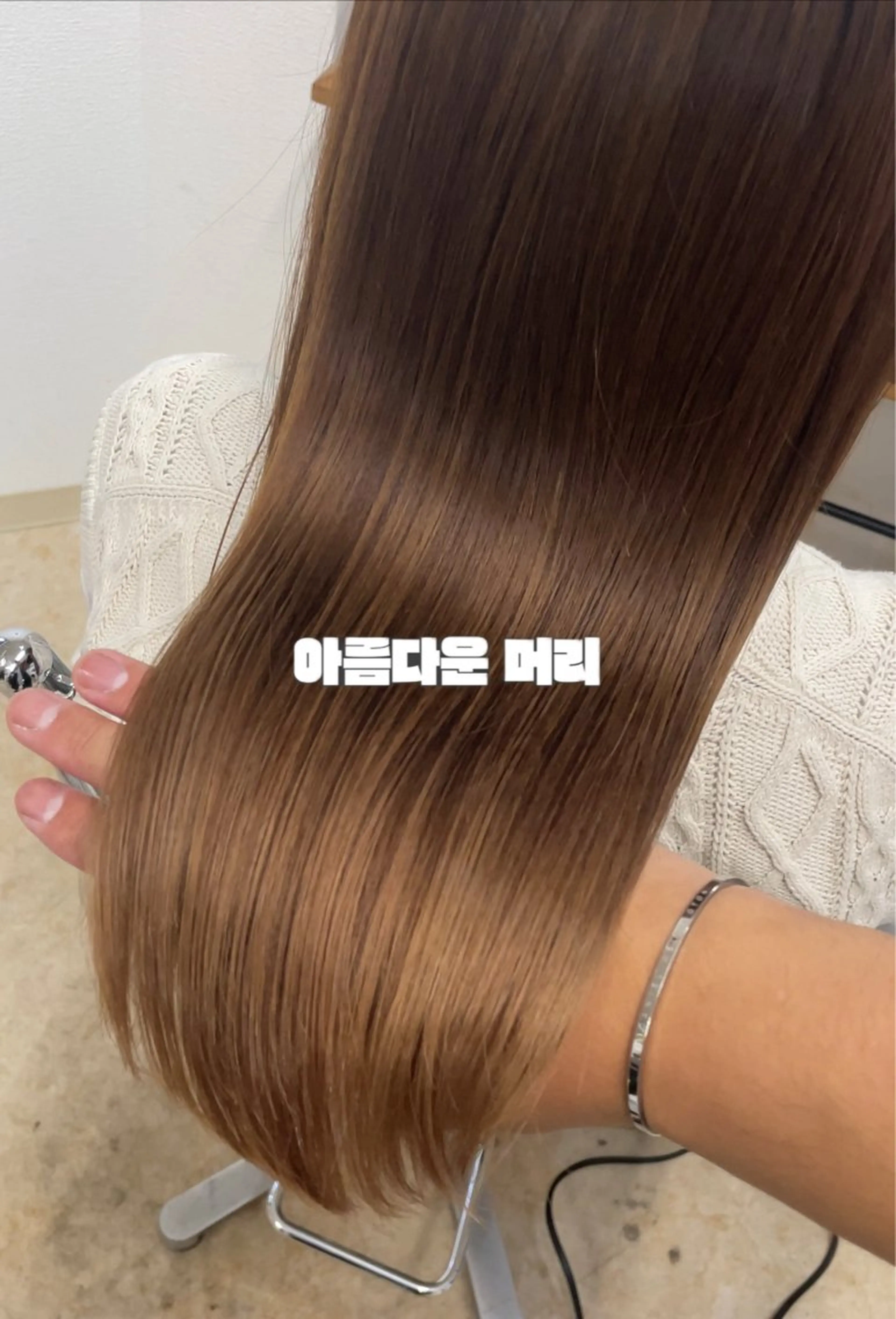 ロング カラー ケアブリーチ /髪質 改善/古橋圭史郎のヘアスタイル