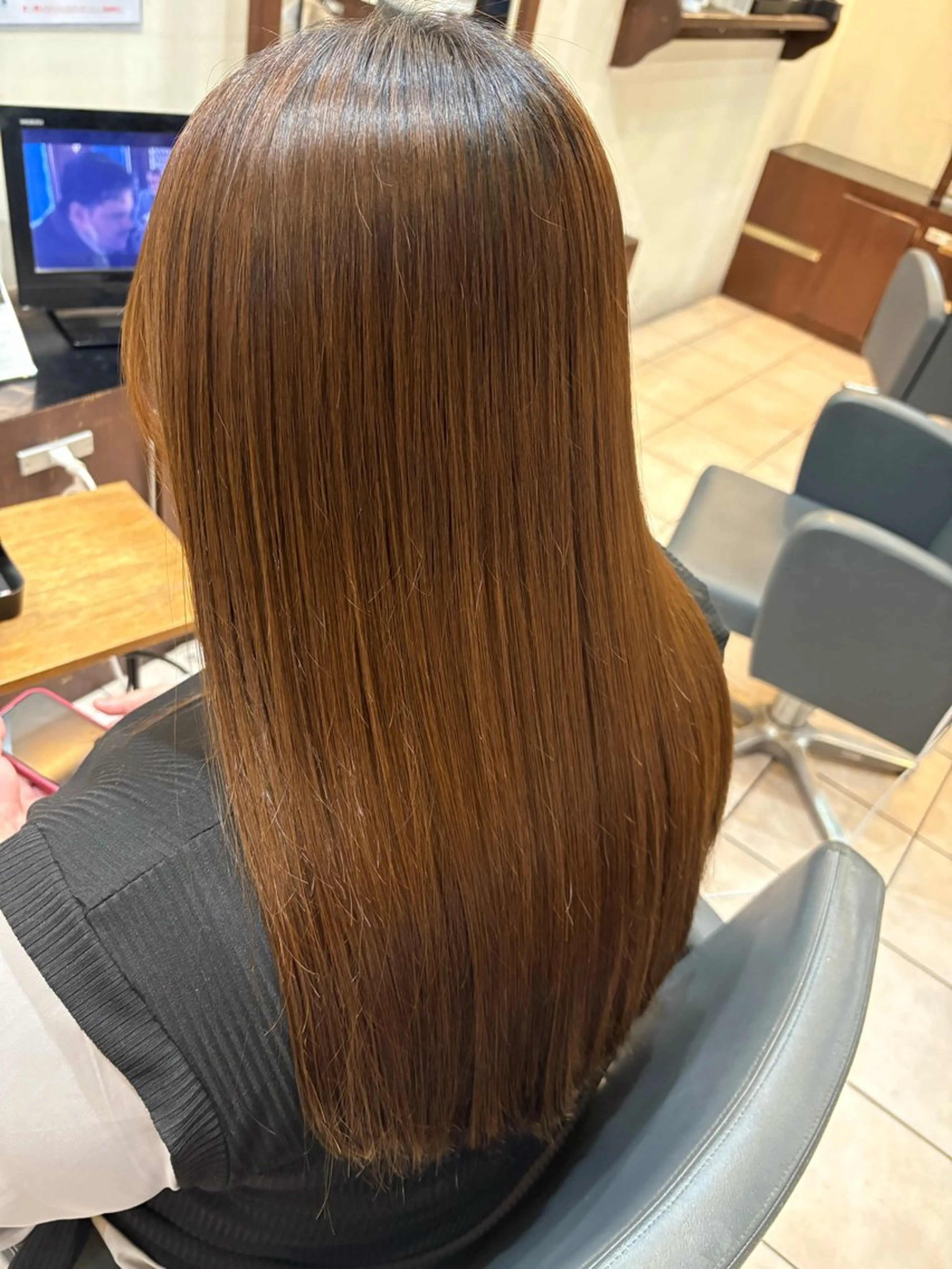 セミロング MODEK's阿倍野 HONOKAのヘアスタイル