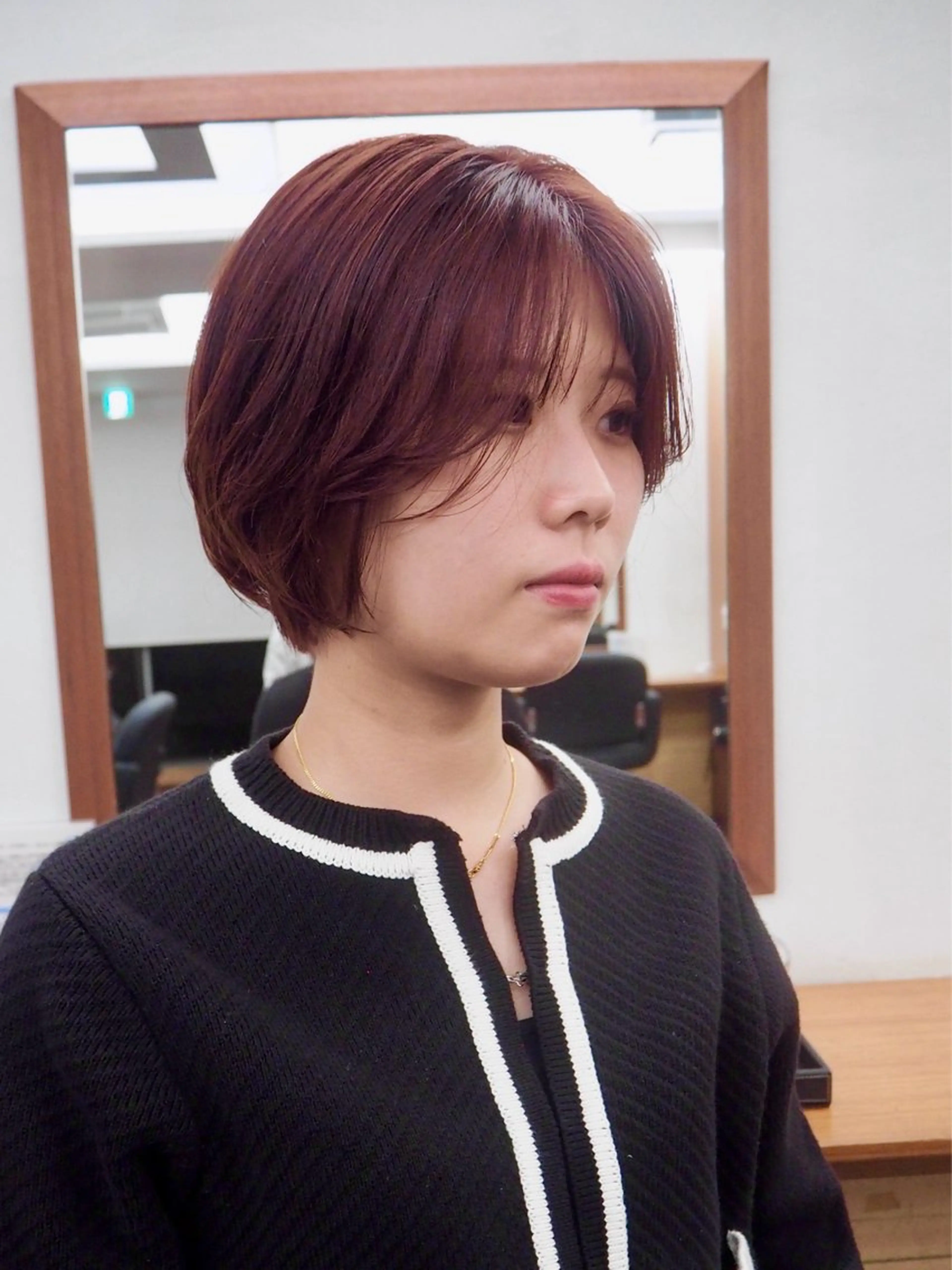 ミディアム カラー ヘアカラー トリートメント Paddle所属・似合わせレイヤー/ レイヤーパーマ/高倉のヘアスタイル