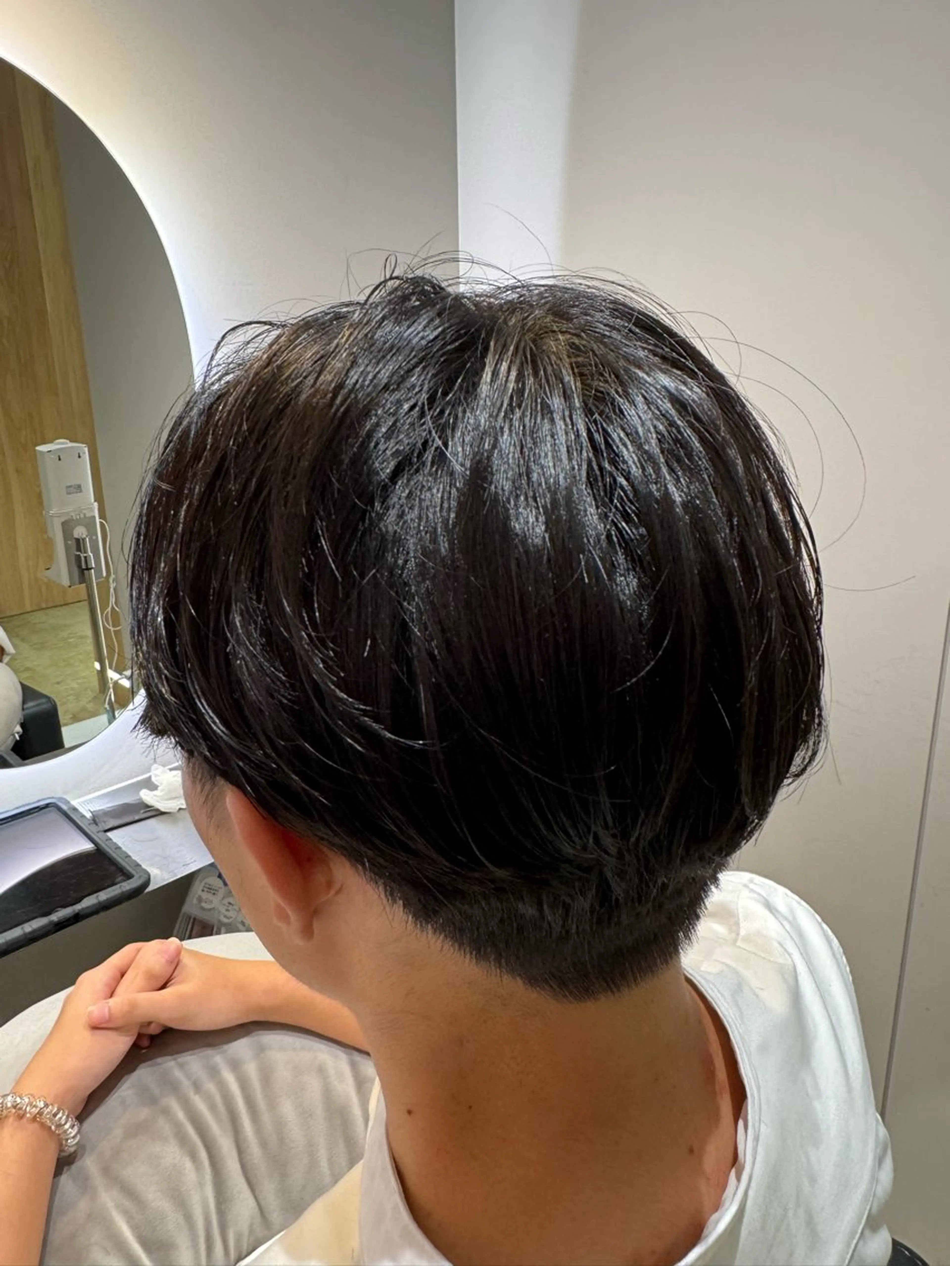 パーマ メンズ w/o by overlay所属・武蔵新城/メンズ /渡辺日那のヘアスタイル