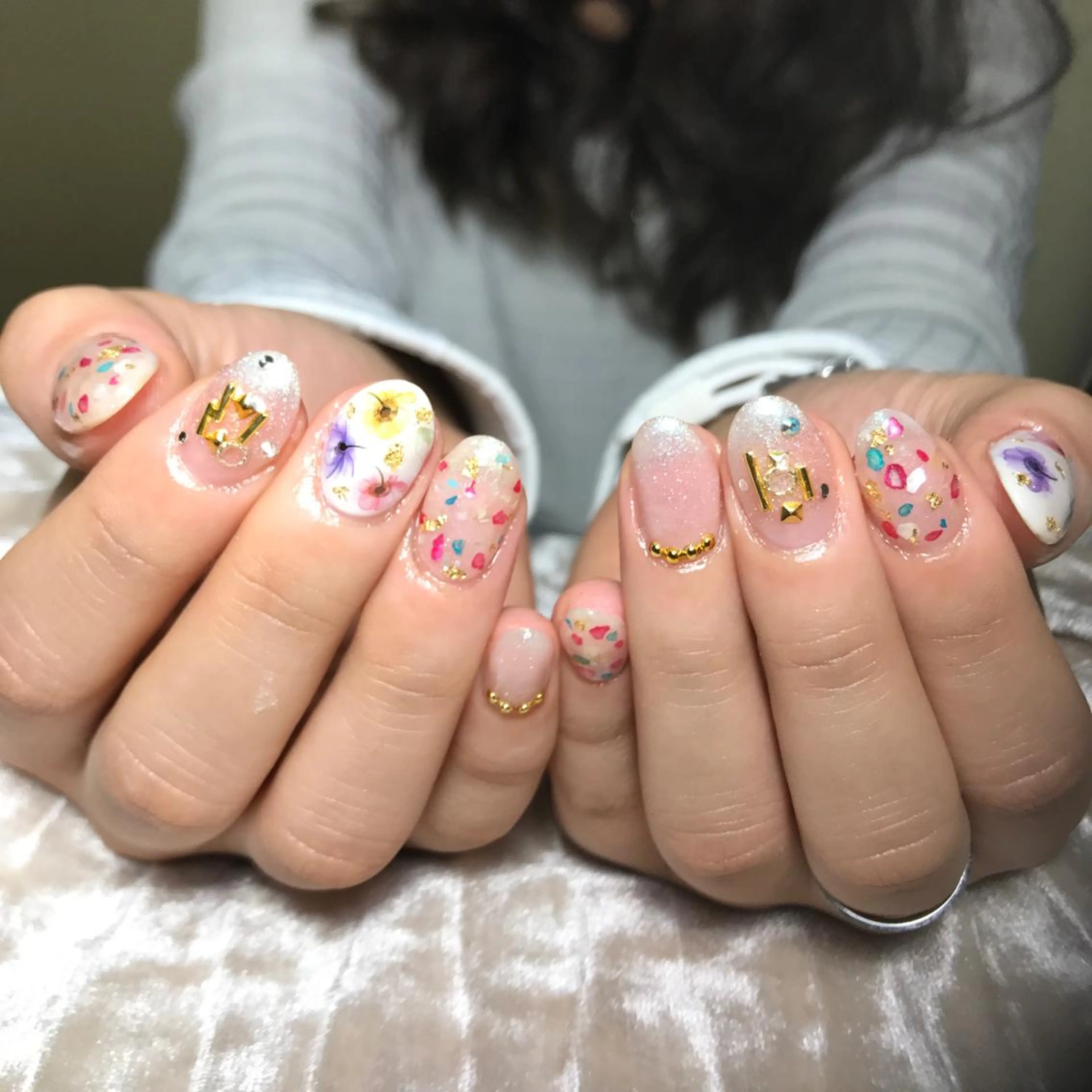 ネイル 春ネイル RireOne ~リルワン~のネイルデザイン