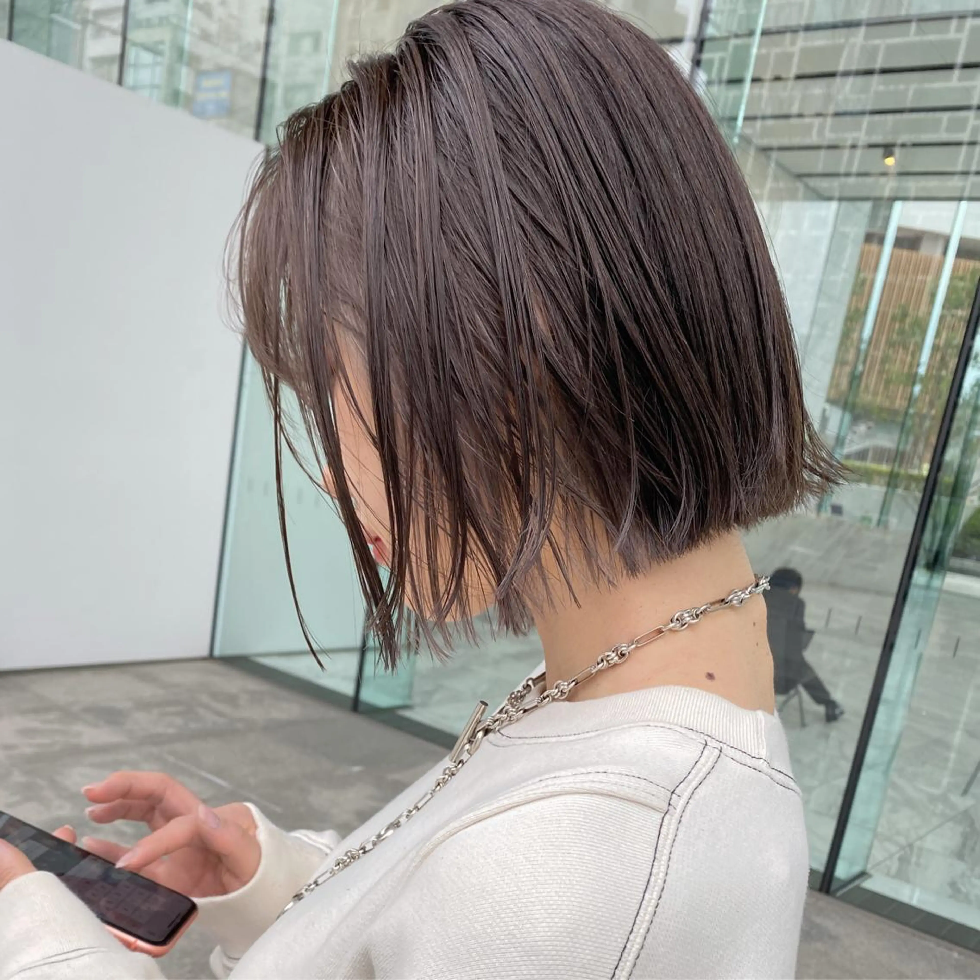 ショート カラー ヘアアレンジ 【代表】 たき〜のヘアスタイル