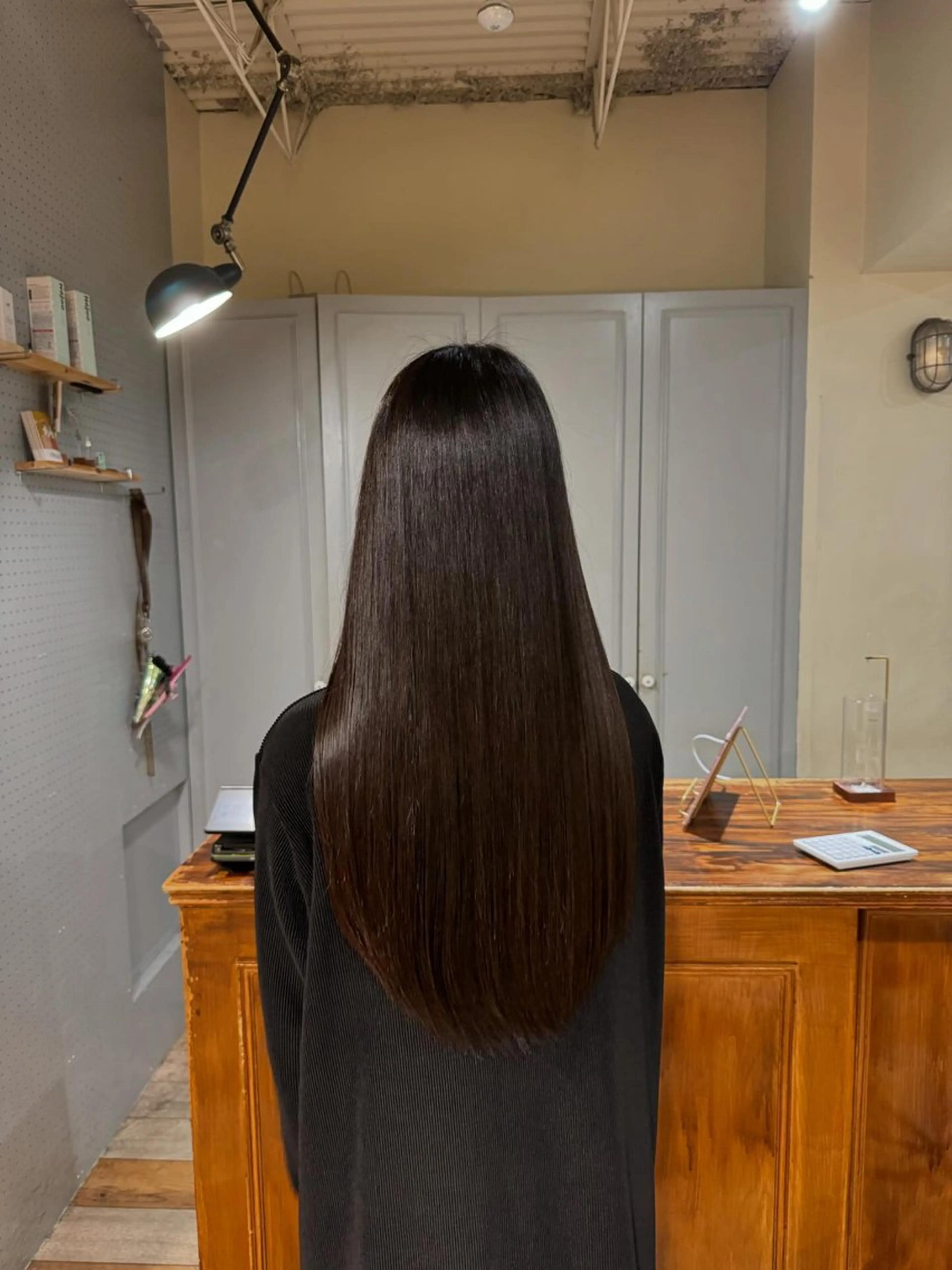 ロング ボブ カット トリートメント 🤩噂のMr.髪ポジ ティブ®️yu🤩のヘアスタイル