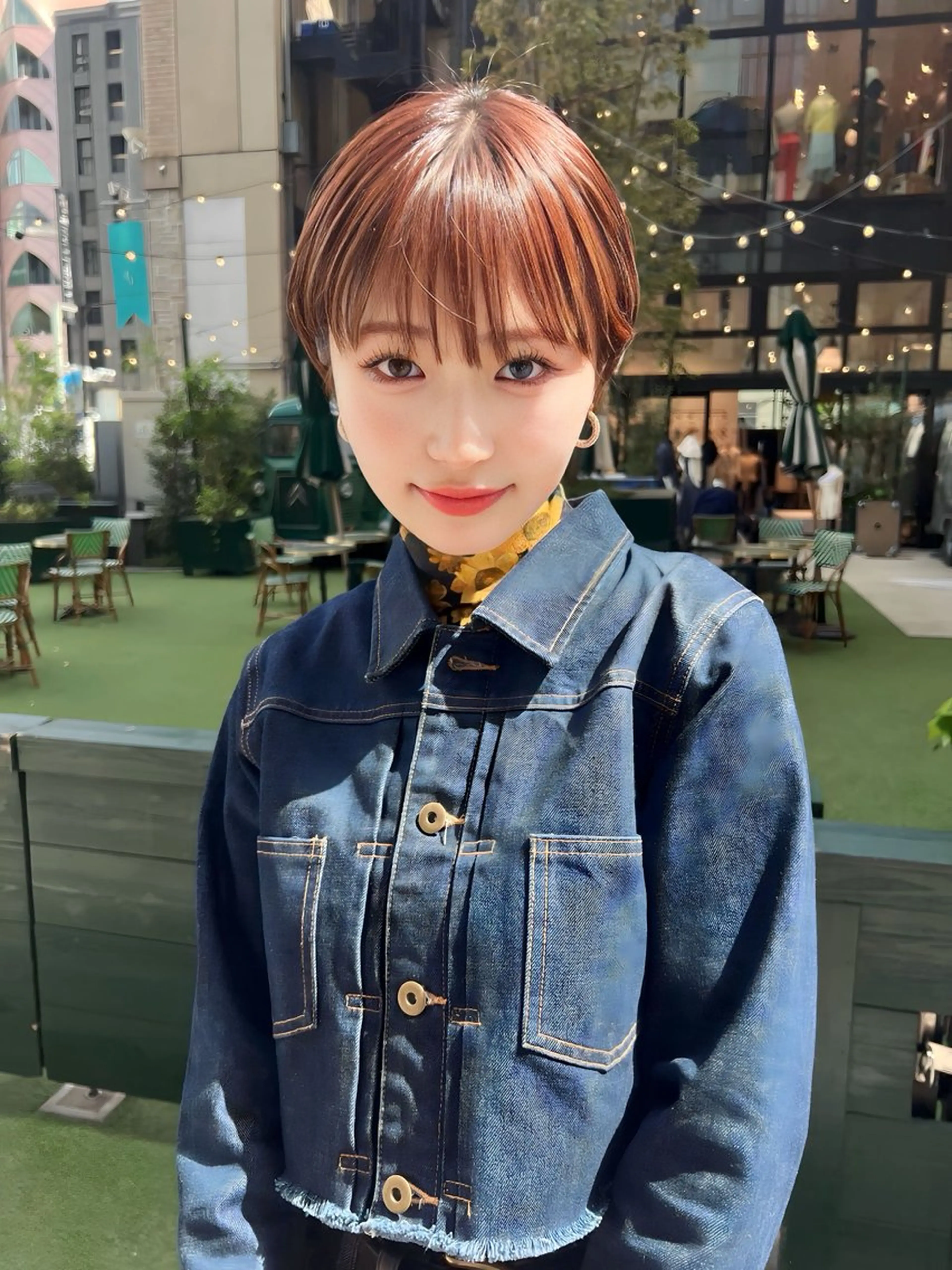 ショート カラー ショートヘア特化 岡安優太のヘアスタイル