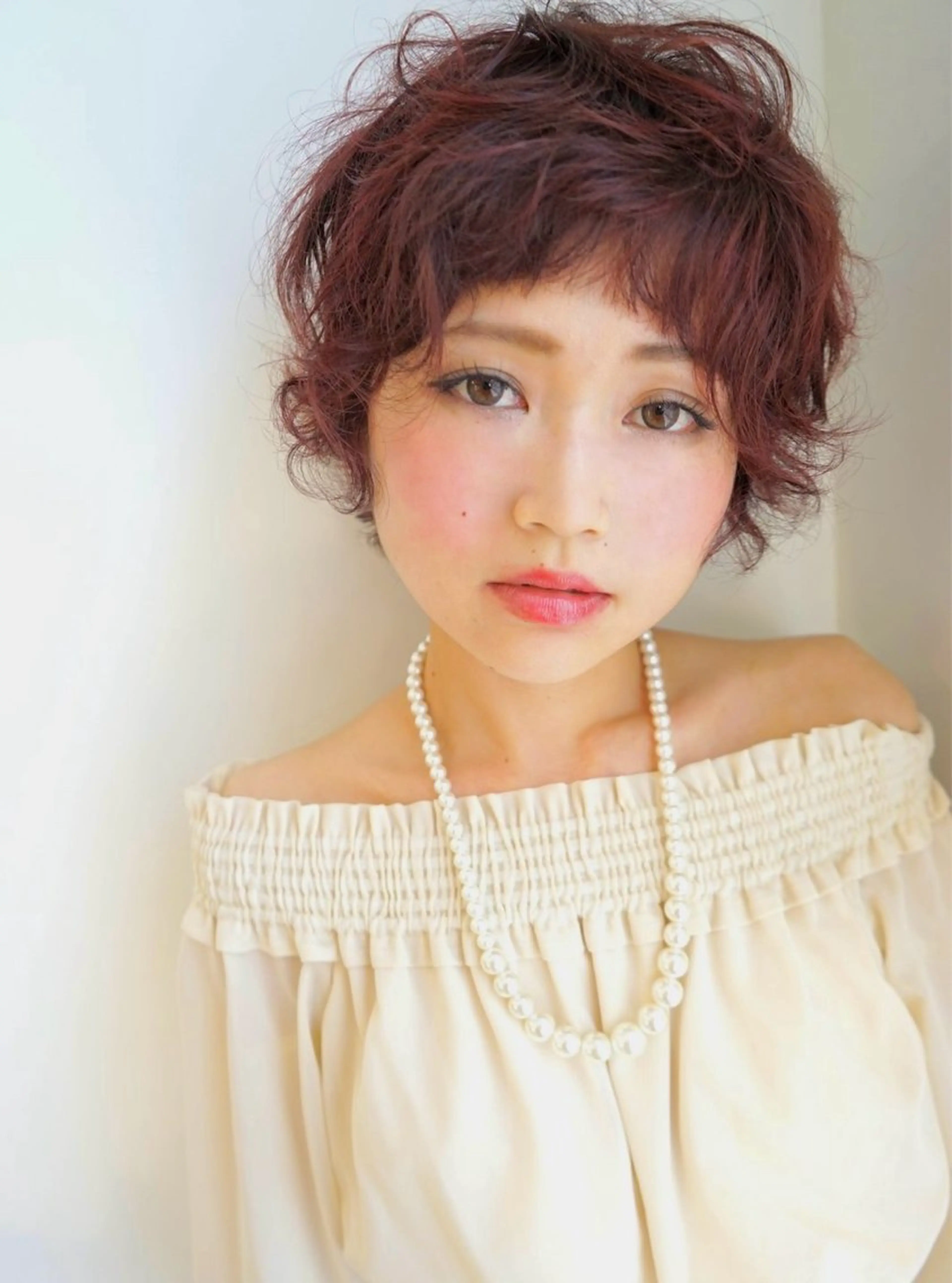 ショート カラー パーマ 17hairmake&nail所属・小谷 未歩のヘアスタイル