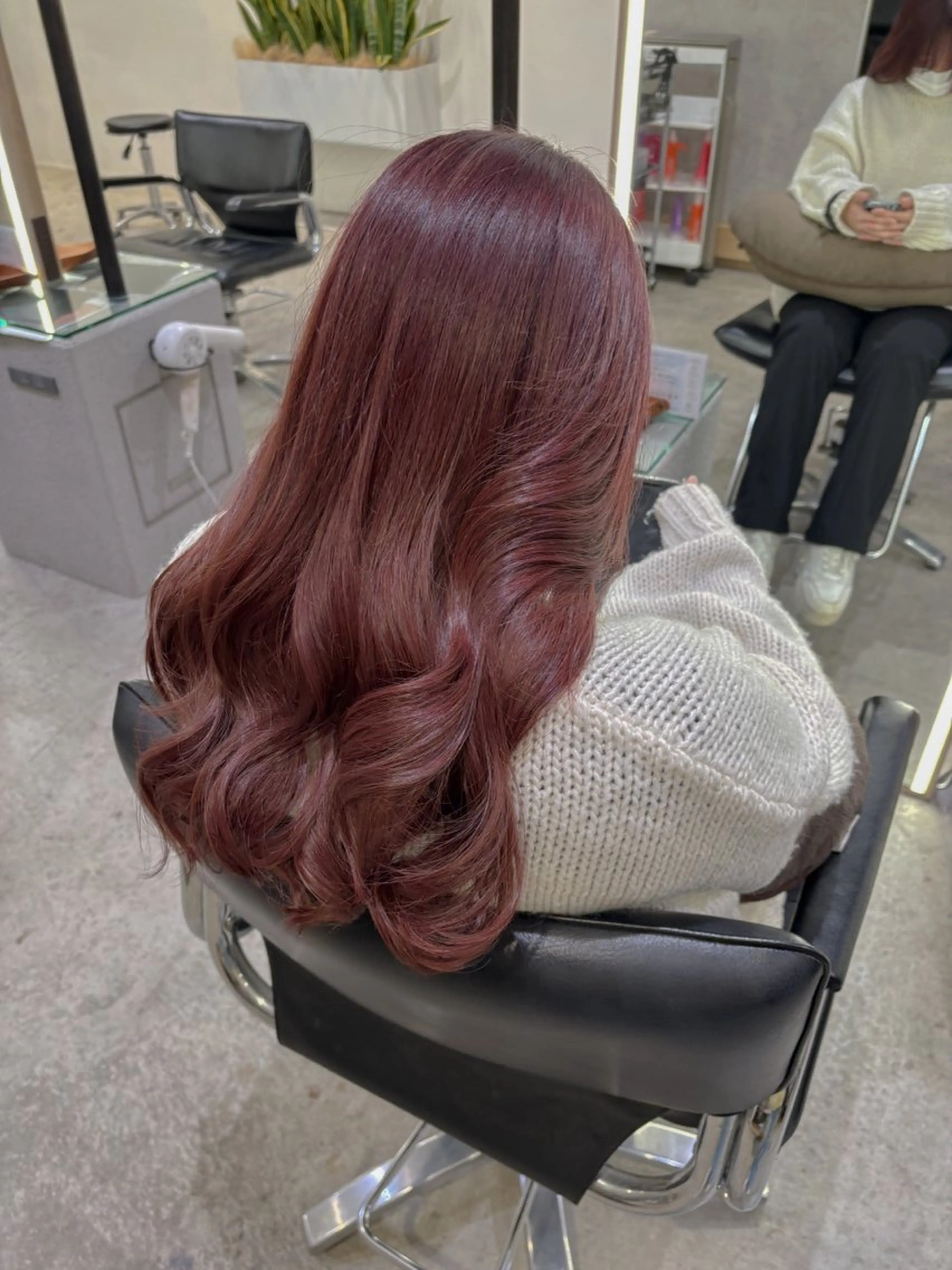 ロング カラー ヘアカラー 須藤 萌のヘアスタイル