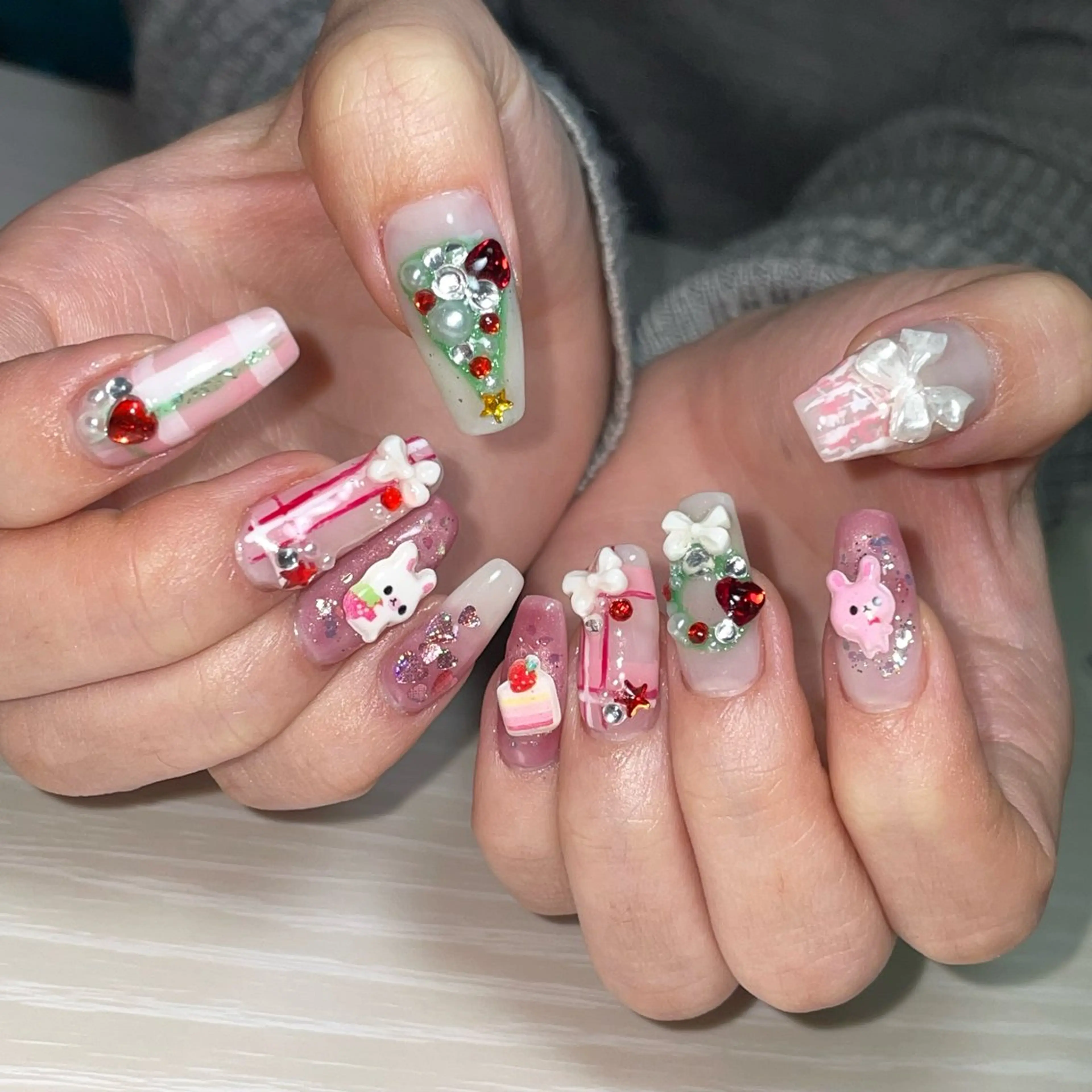 ネイル ハンドネイル GO TODAY 吉祥寺Glint所属・うの 韓国ﾈｲﾙ໒꒱⋆⭒˚のネイルデザイン