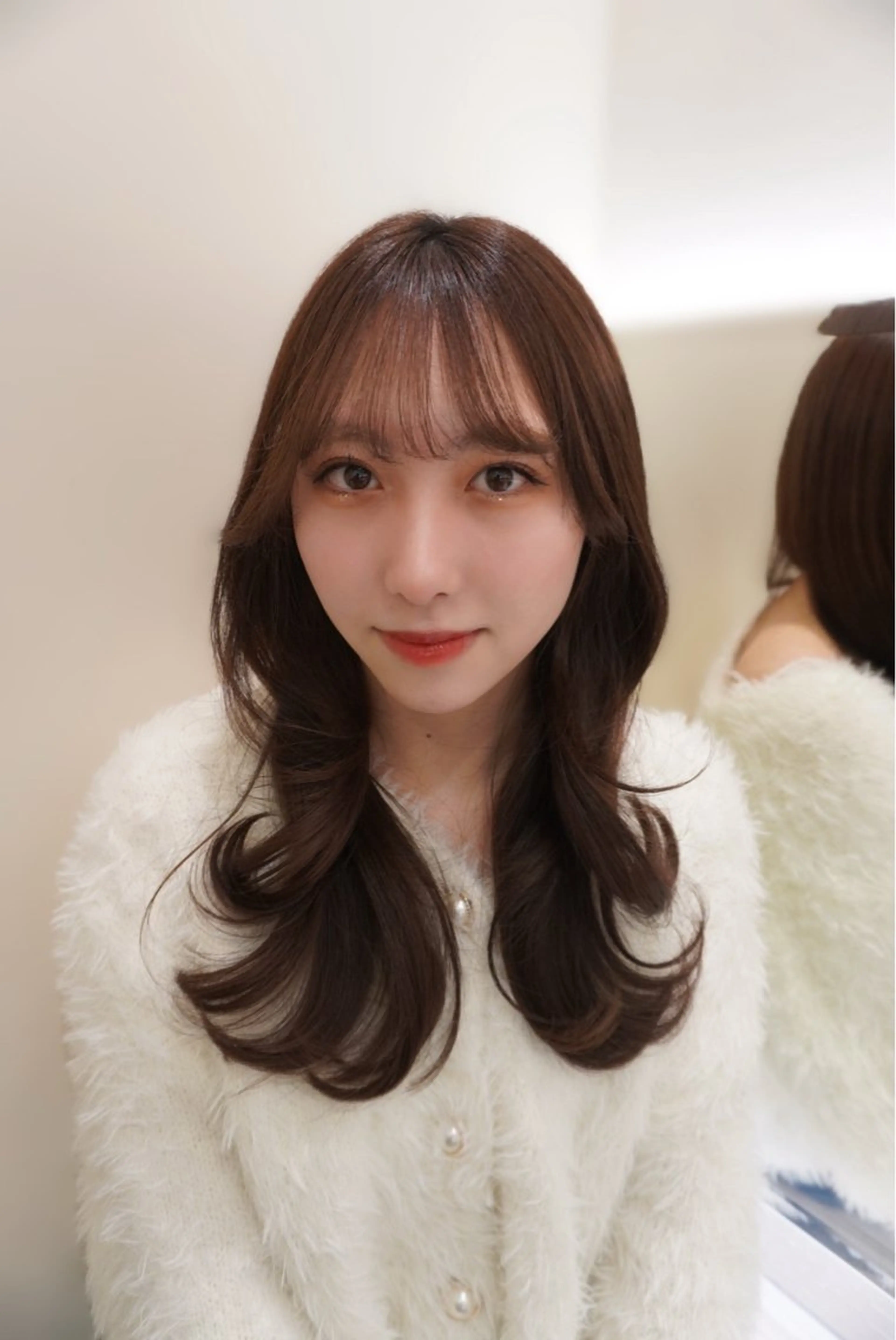 セミロング 🫧オリーブカラー/ 酸性縮毛矯正銀座🫧のヘアスタイル