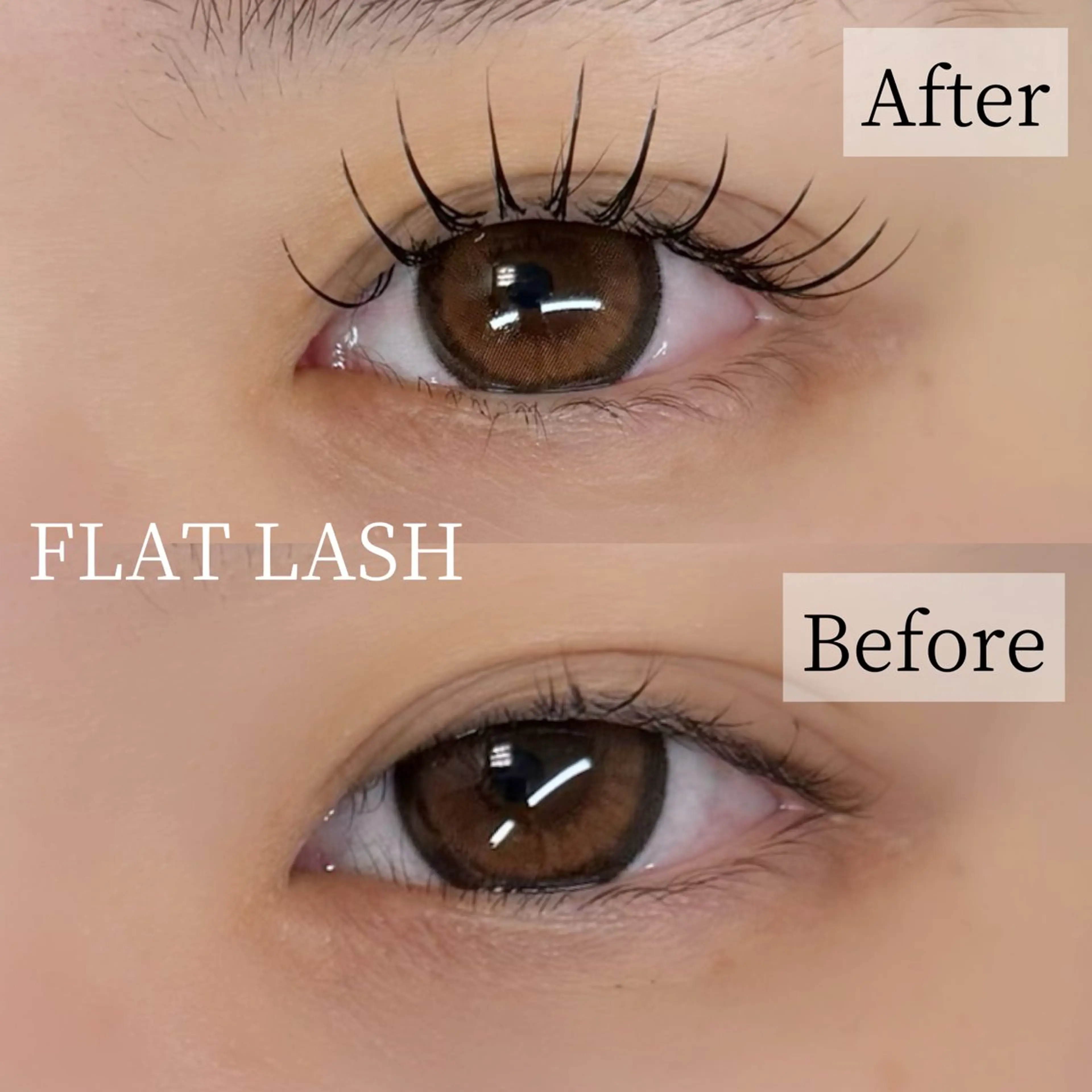 マツエク・マツパ フラットラッシュ VIAS CANACOのマツエク・マツパデザイン