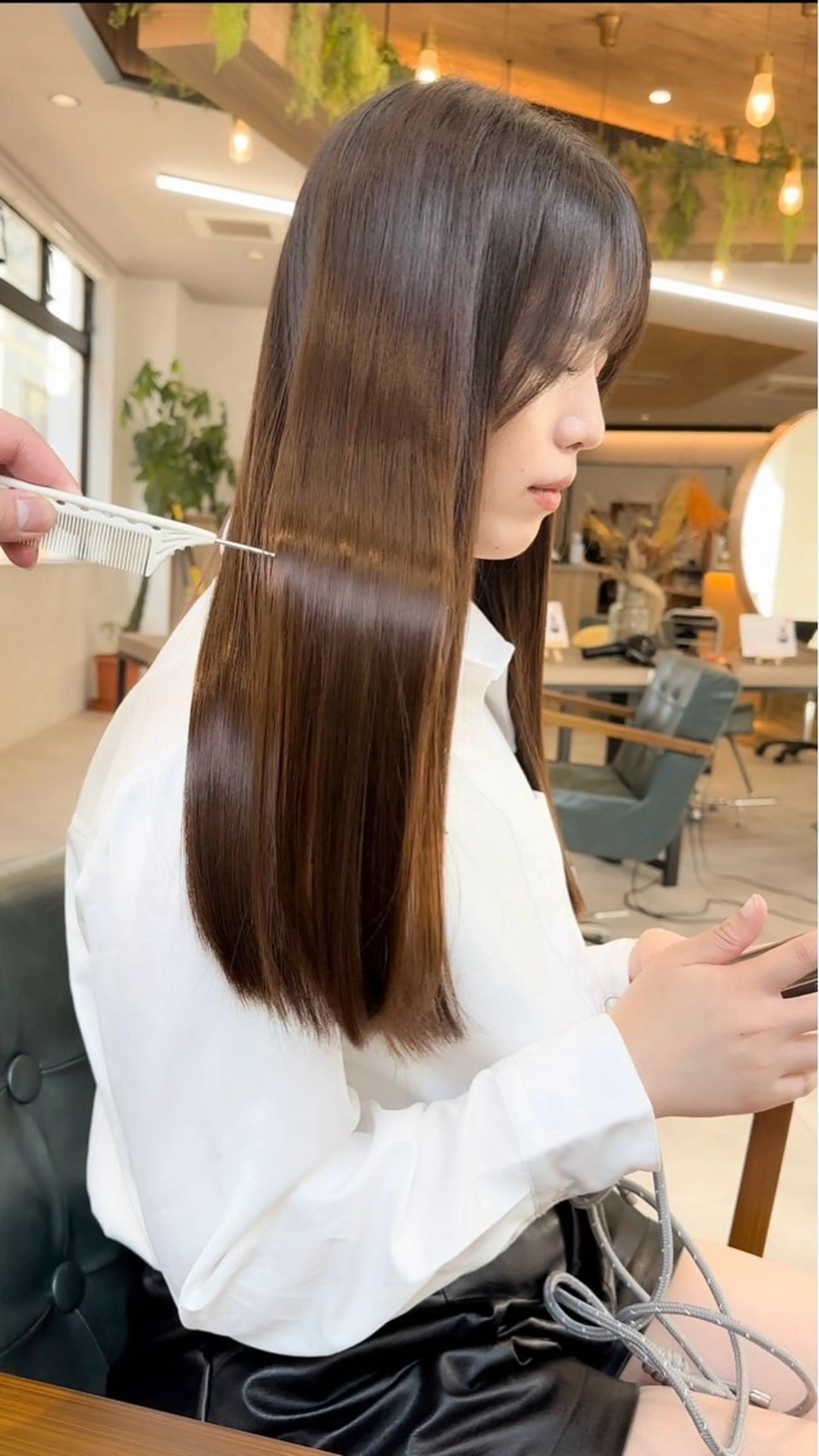 セミロング 茅場 悠介のヘアスタイル