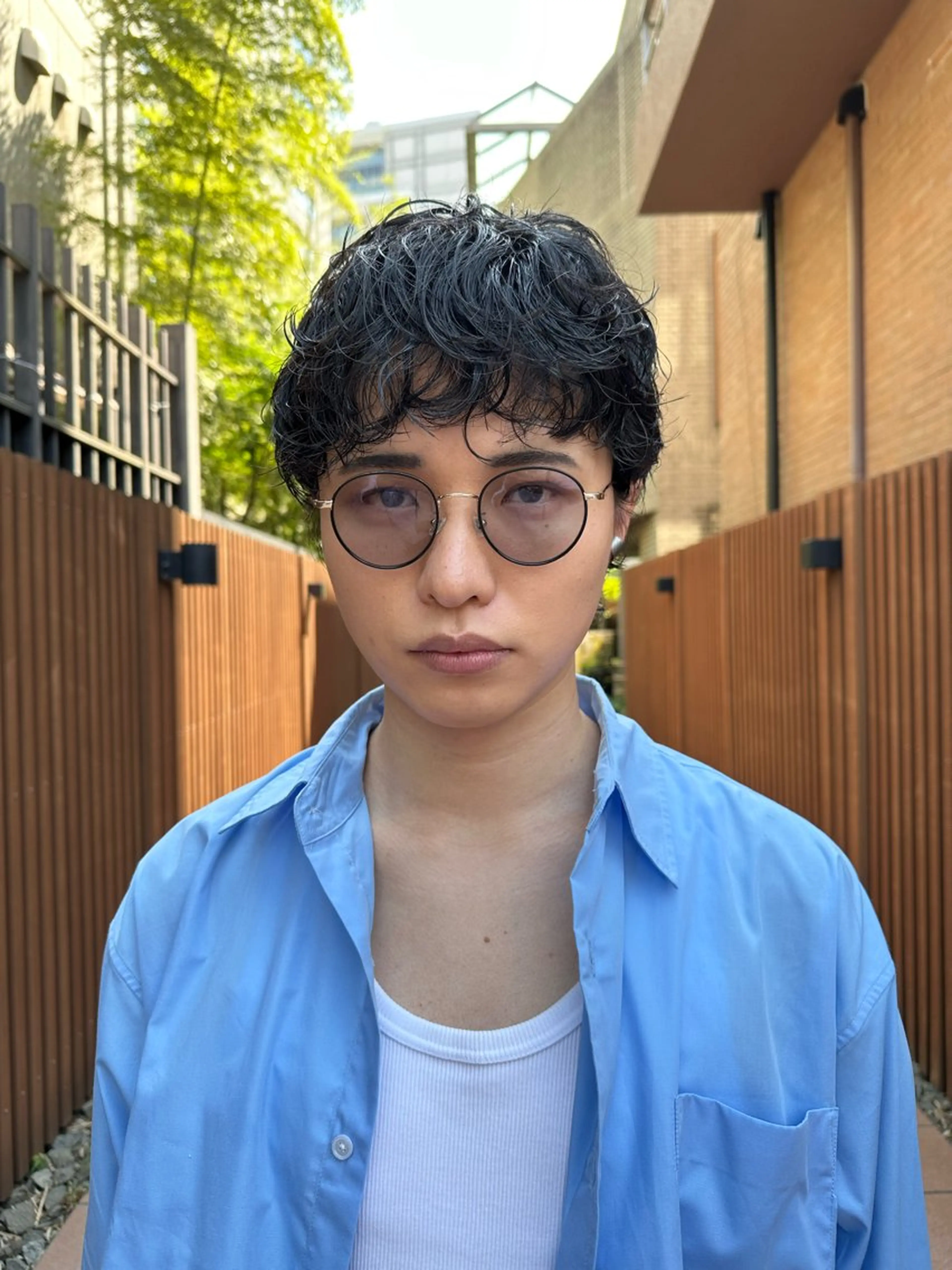 パーマ メンズ 似合わせカット /パーマ岡本淳平のヘアスタイル