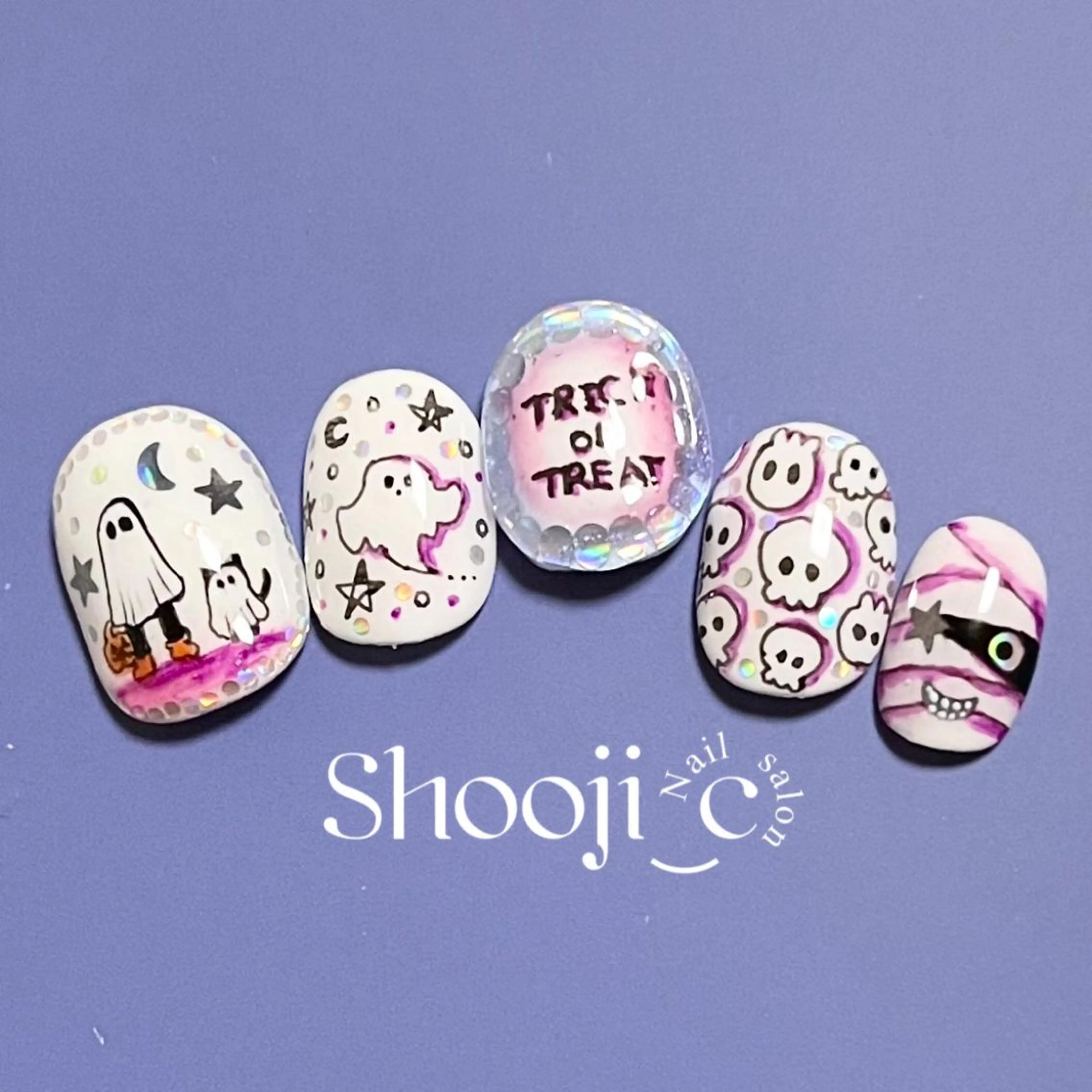 ネイル ハロウィン ハンドネイル Shooji_c Nail salon所属・Shooji_c Nail salonのネイルデザイン