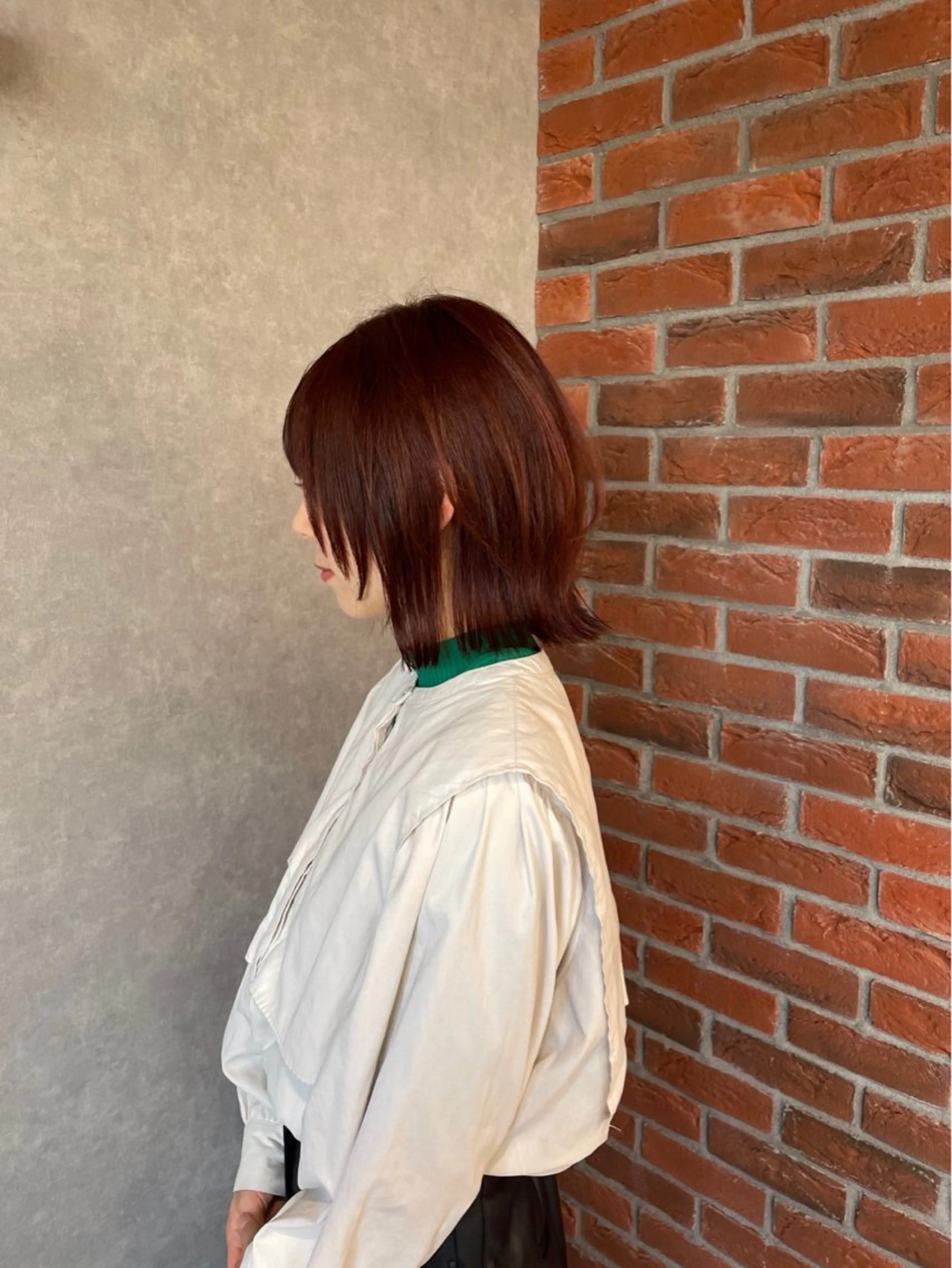 ショート ボブレイヤー ボブ レイヤーカット 外ハネヘア カット ヘアカラー ✨受賞歴多数✨ボブ• ショート🕊藤原朋也のヘアスタイル