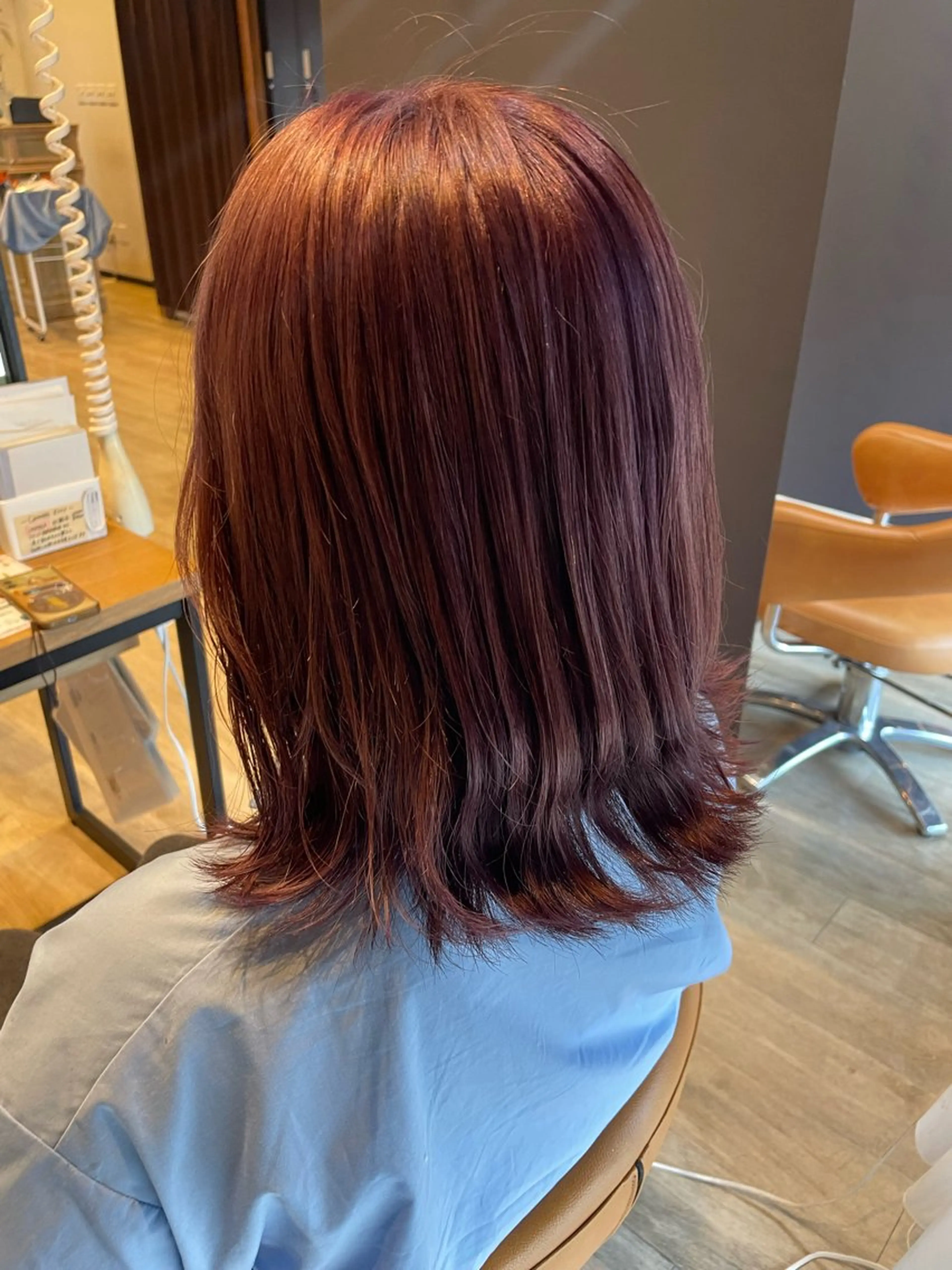 ミディアム カラー ダブルカラー ヘアカラー トリートメント 髪質改善/ブリーチ 田代 龍我のヘアスタイル