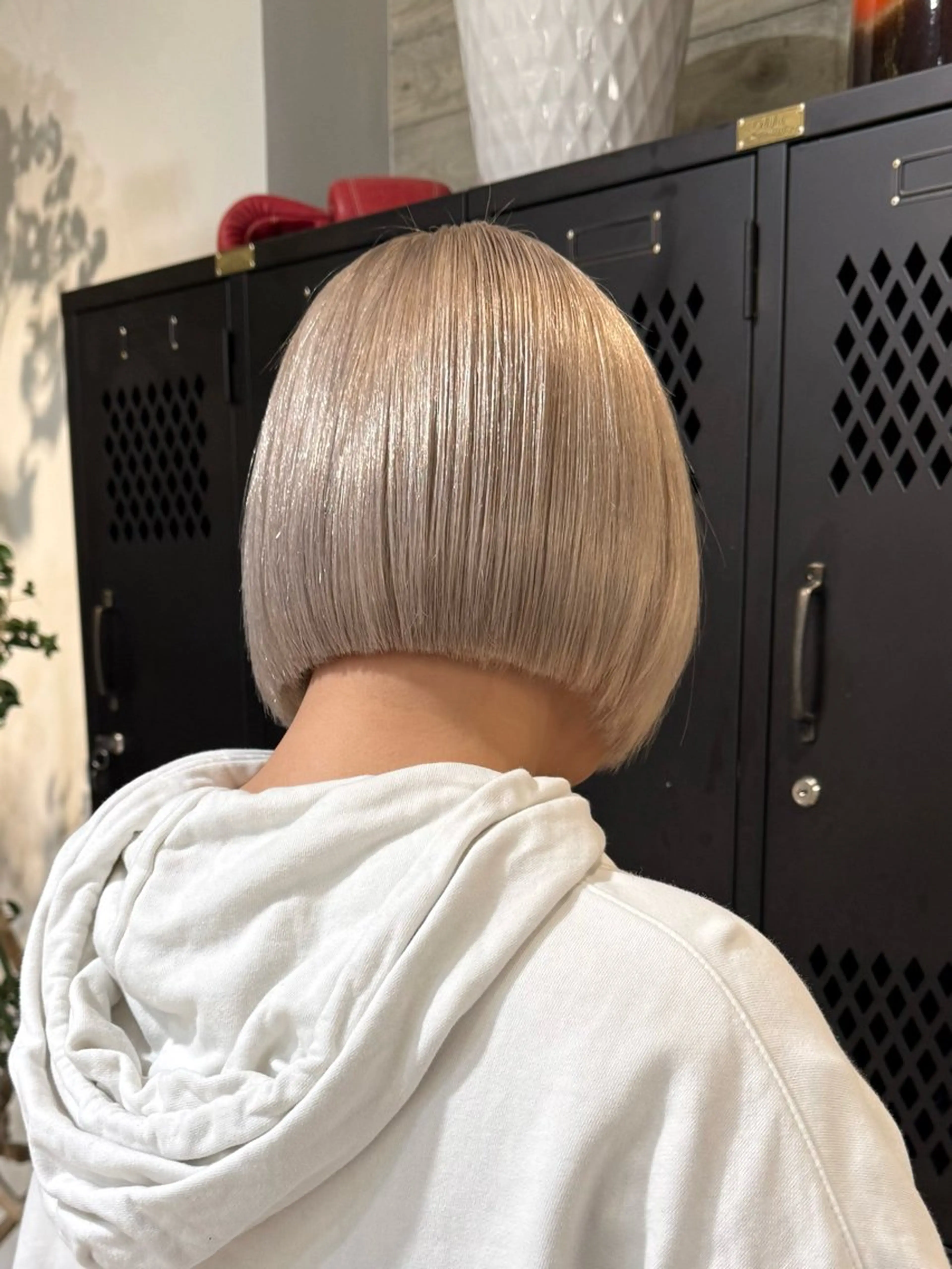 ミディアム カラー 色落ち綺麗透明感カラ /ボブ/ナカツヒカルのヘアスタイル