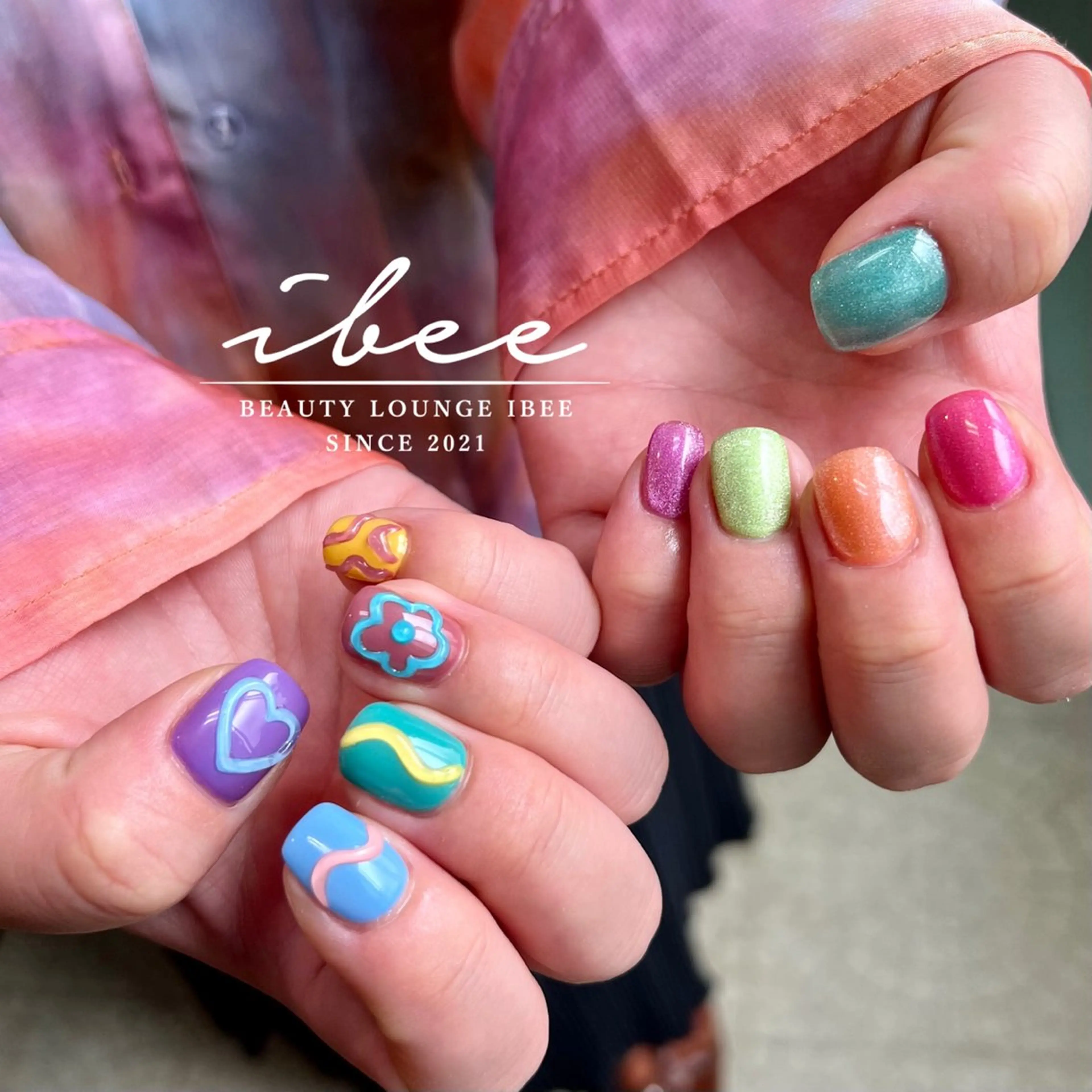 ネイル ハンドネイル ibee nail 🤍yumiのネイルデザイン