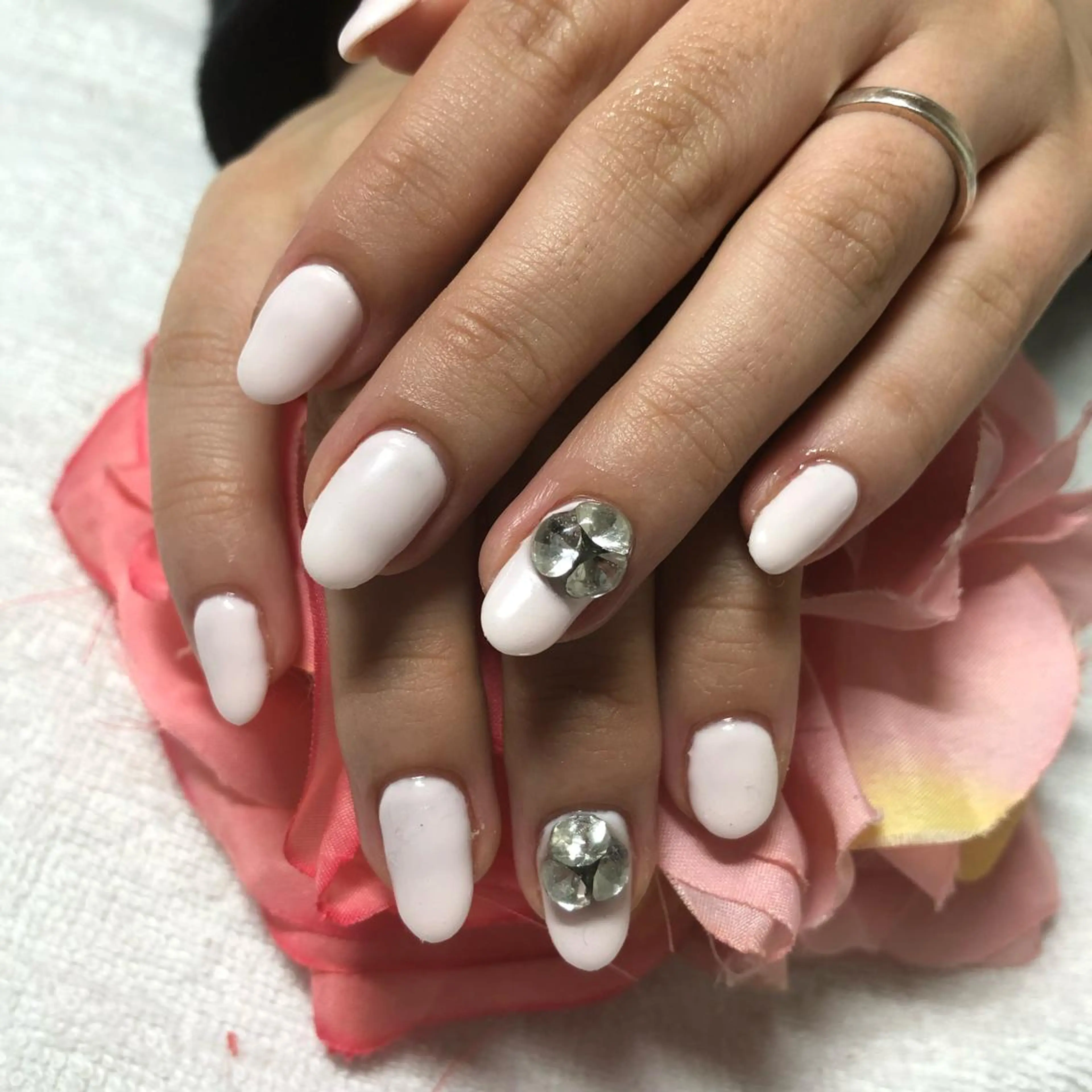 ショート ネイル ハンドネイル 《LB》ラブリエ Nail&eyeのマツエク・マツパデザイン