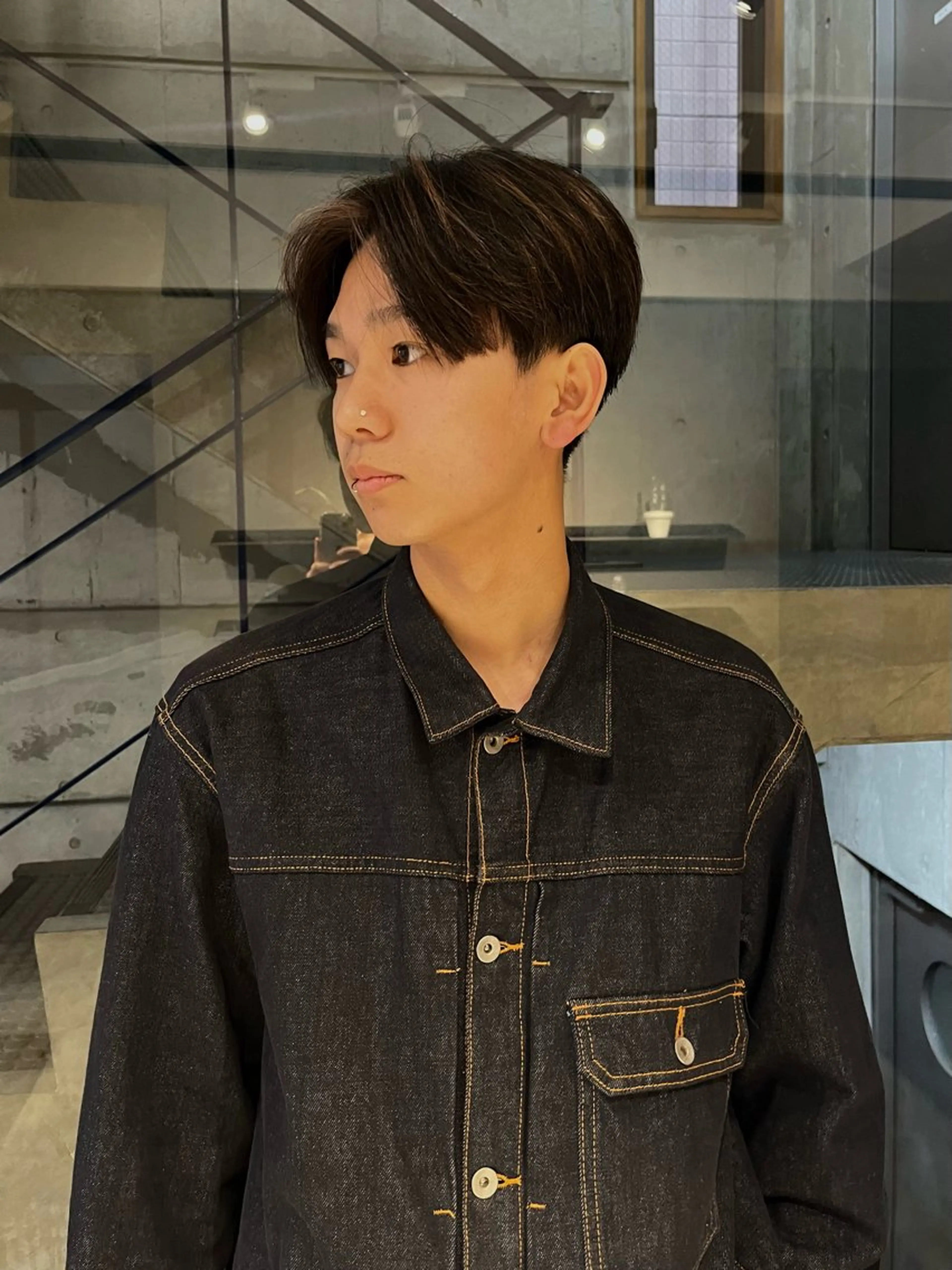 ショート メンズ カット NERO 眞下秋歩のヘアスタイル