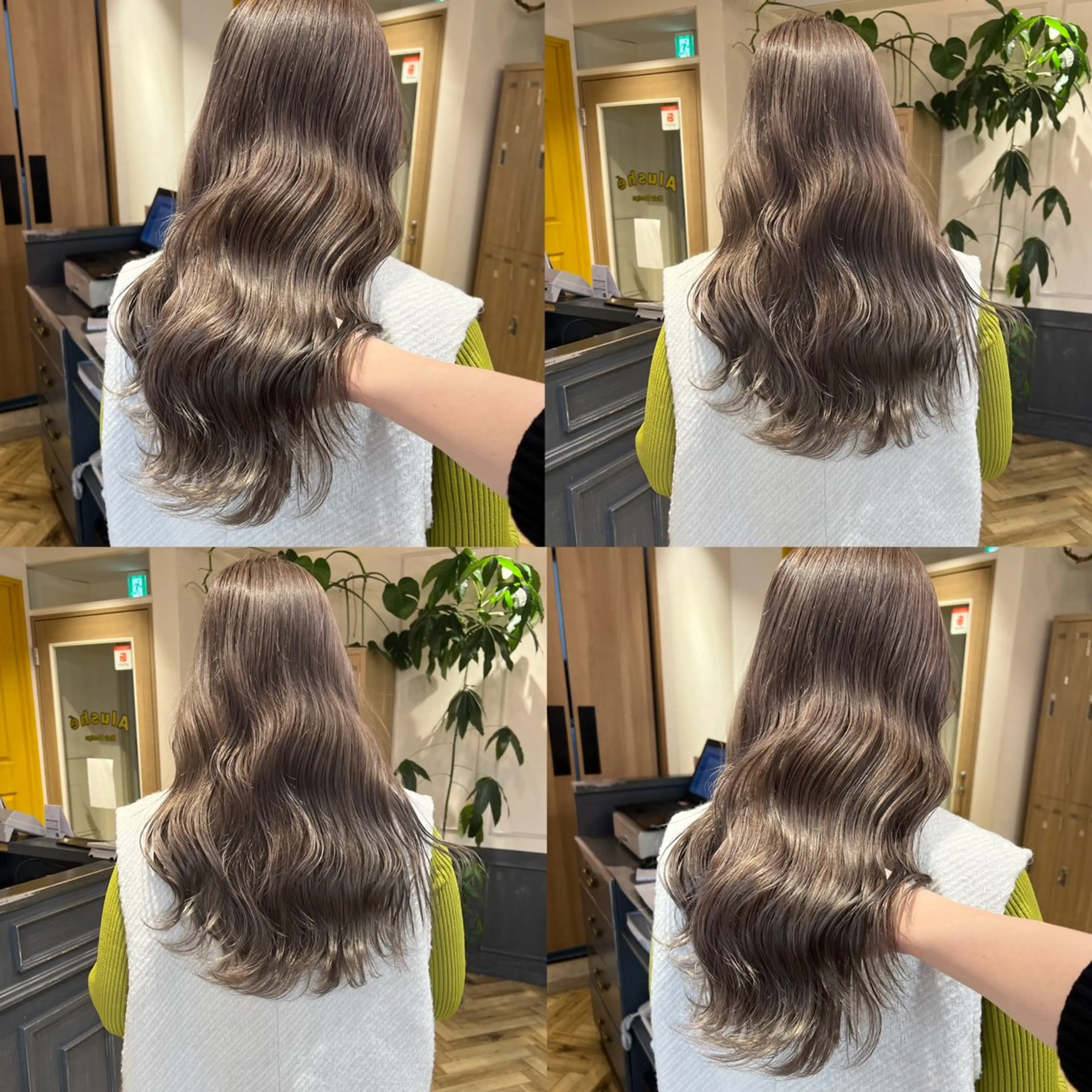 ロング カラー 艶カラー/韓国顔周り 🎀mamiのヘアスタイル